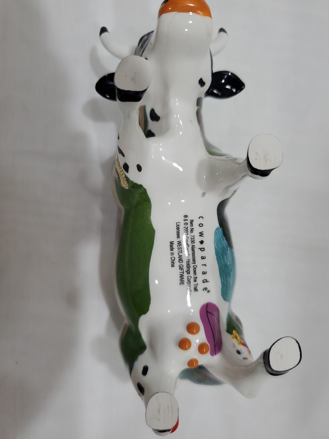 Cow Parade 7330 Alamoosey Down The Trail, Westland Gift warehouse 2003