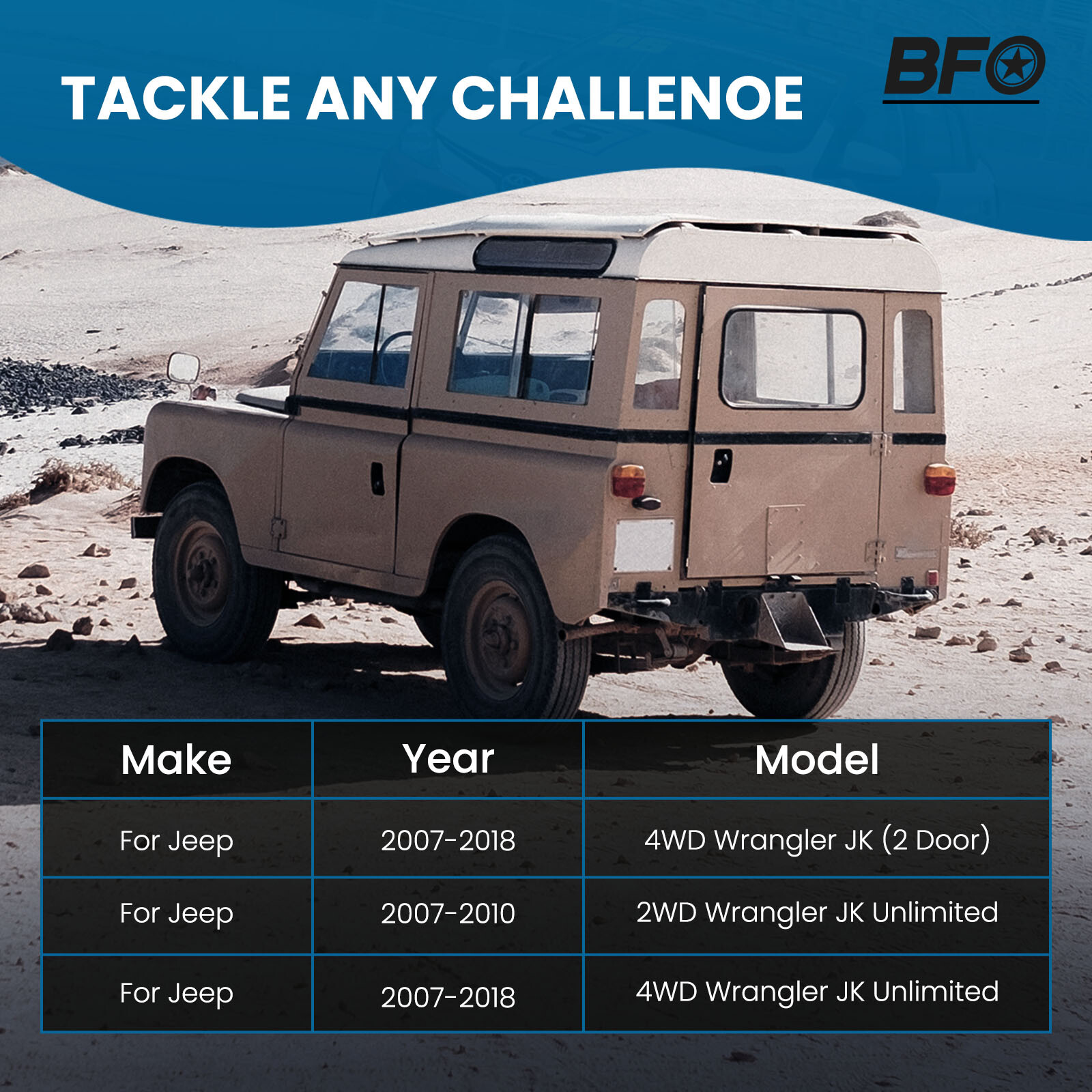 Front Steering Stabilizer Shock For Jeep Wrangler JK Unlimited 2007-2018