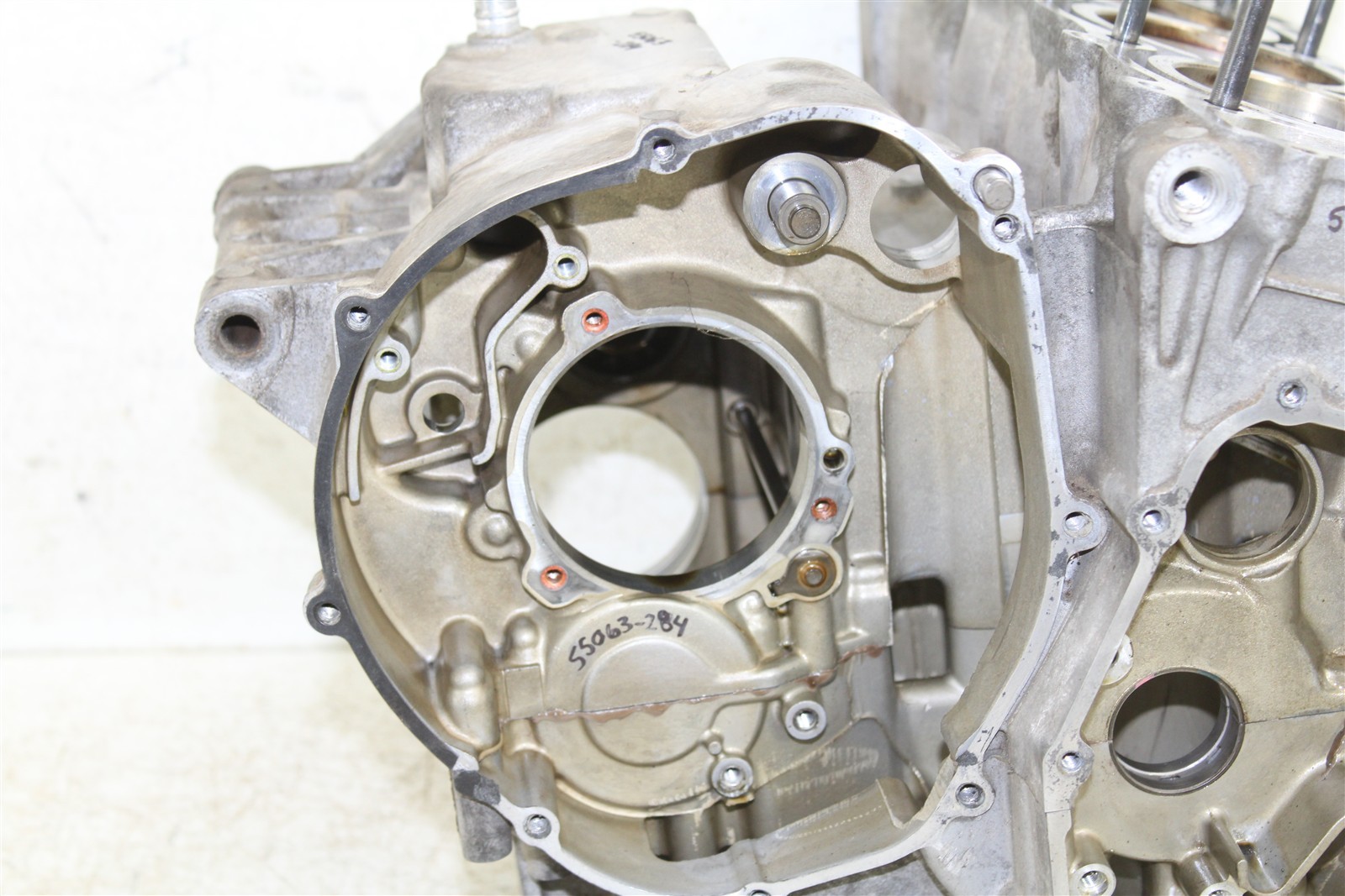 2002 Yamaha R1 Engine Cases Crankcase Motor Cylinders Block 55063