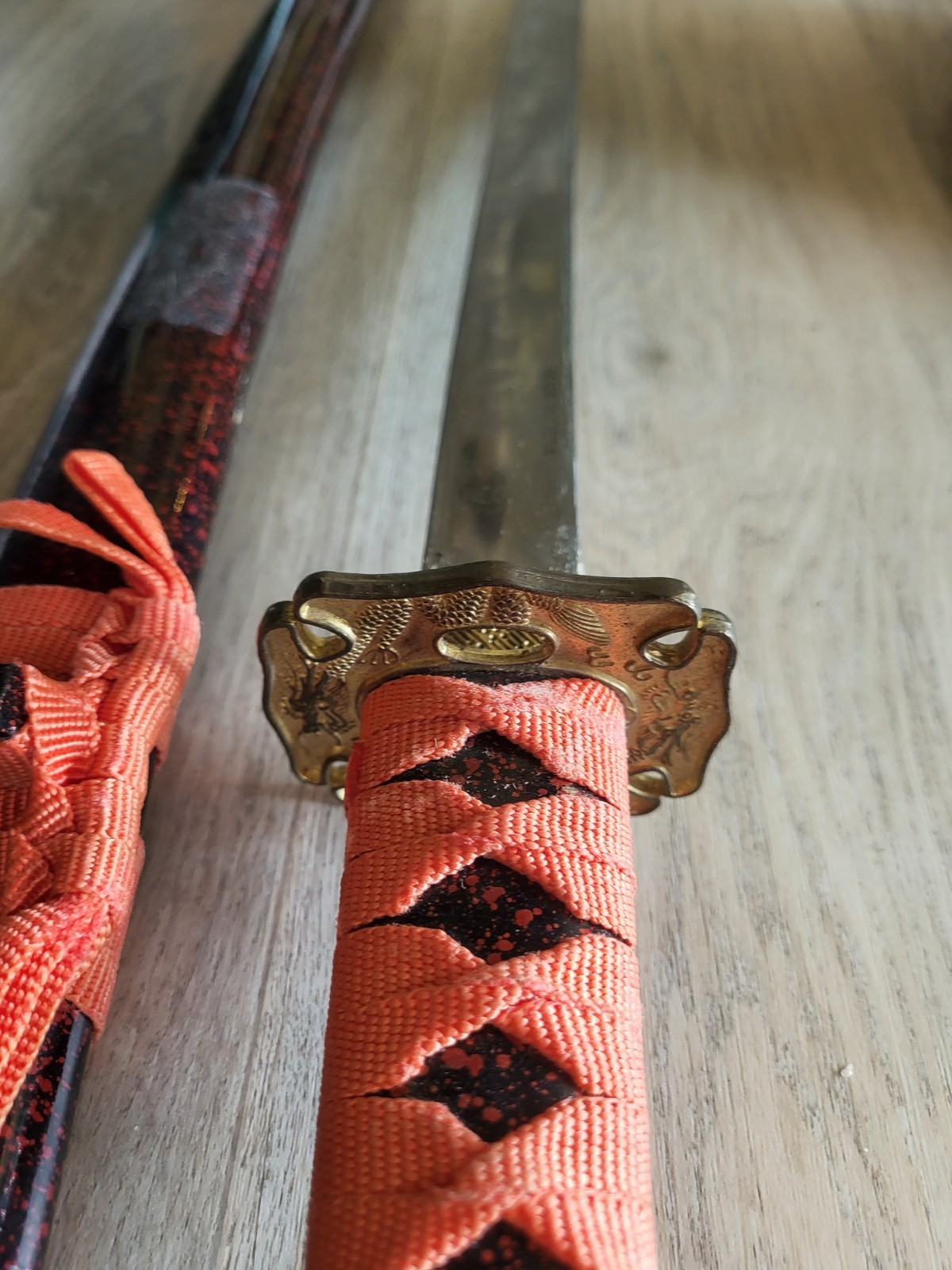 Japanese katana sword