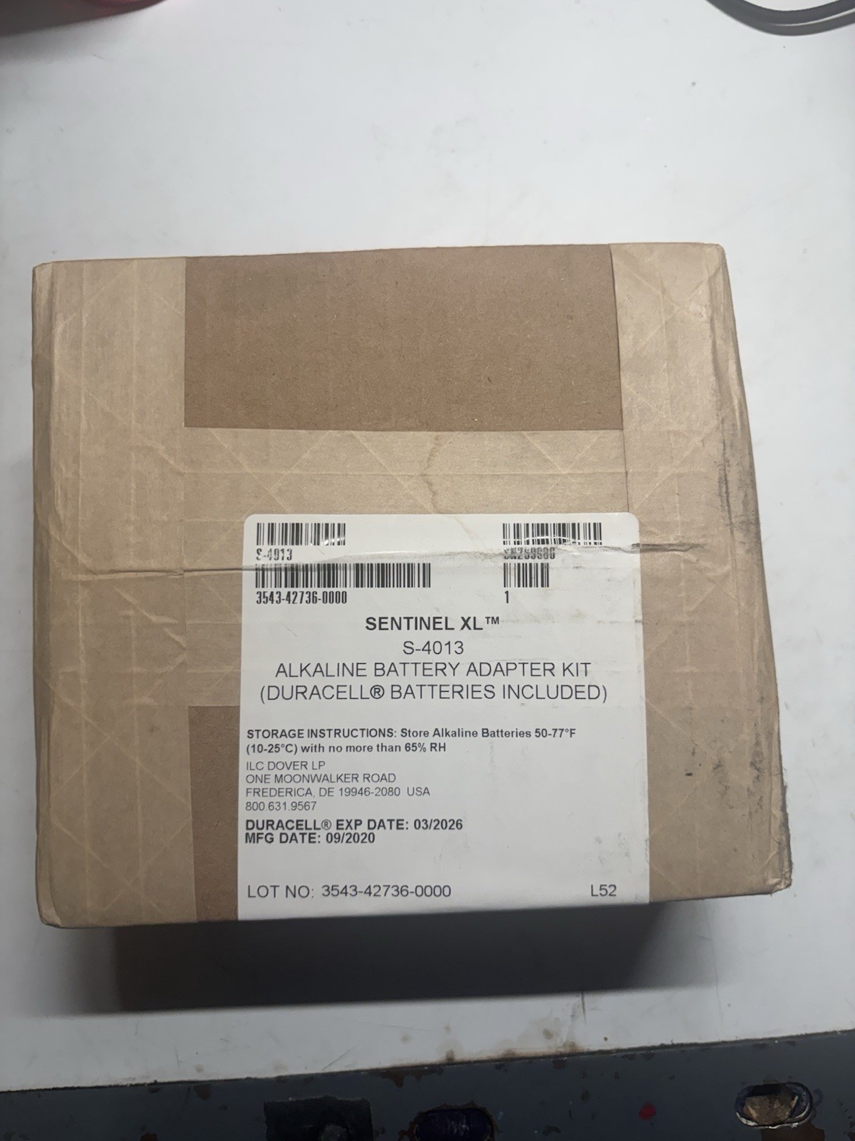 Sentinel XL, Powered Air Purifying Respirator, Akaline Battery Pack S-4013