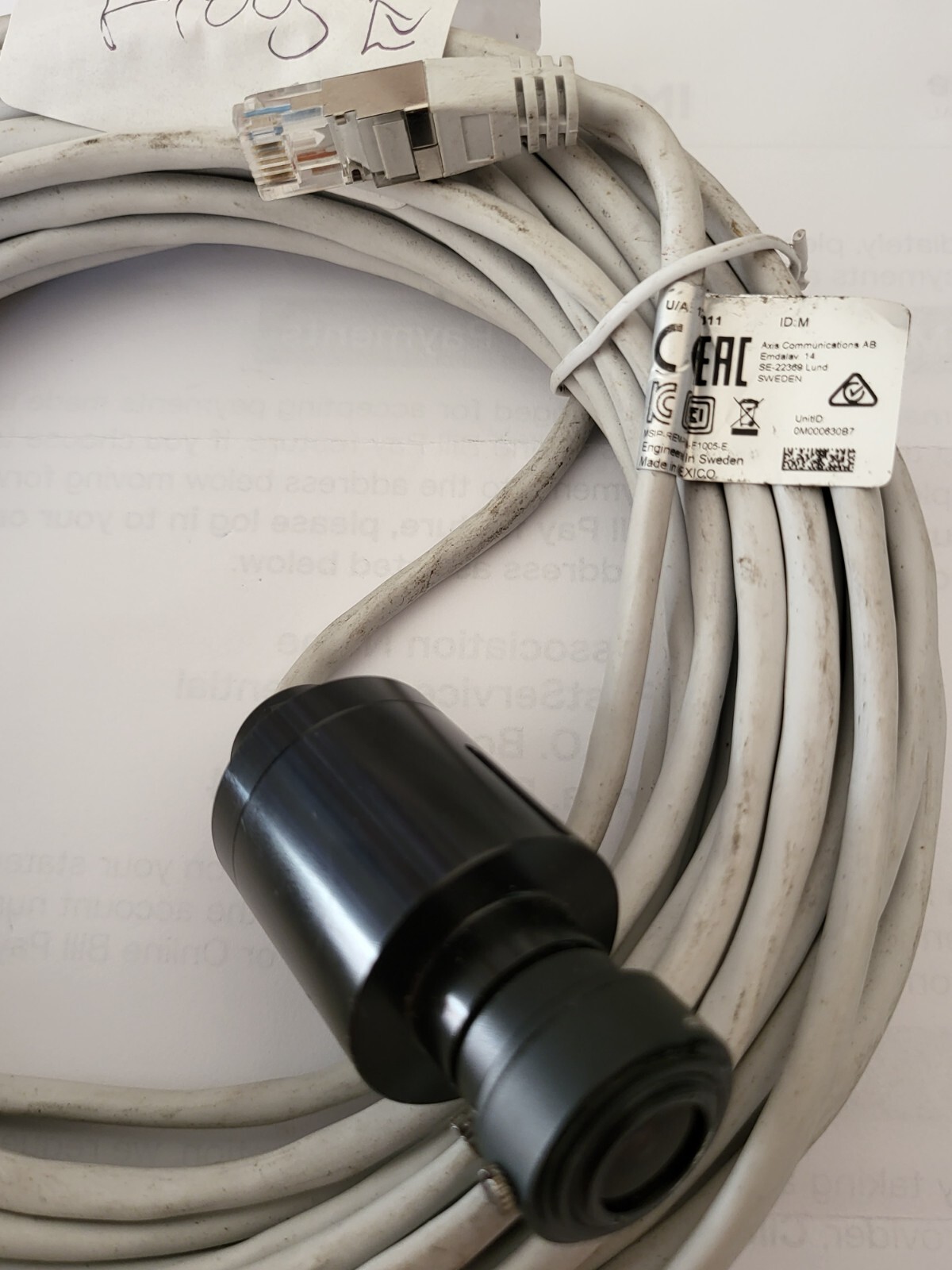 AXIS F1005-E Sensor Unit - network surveillance camera