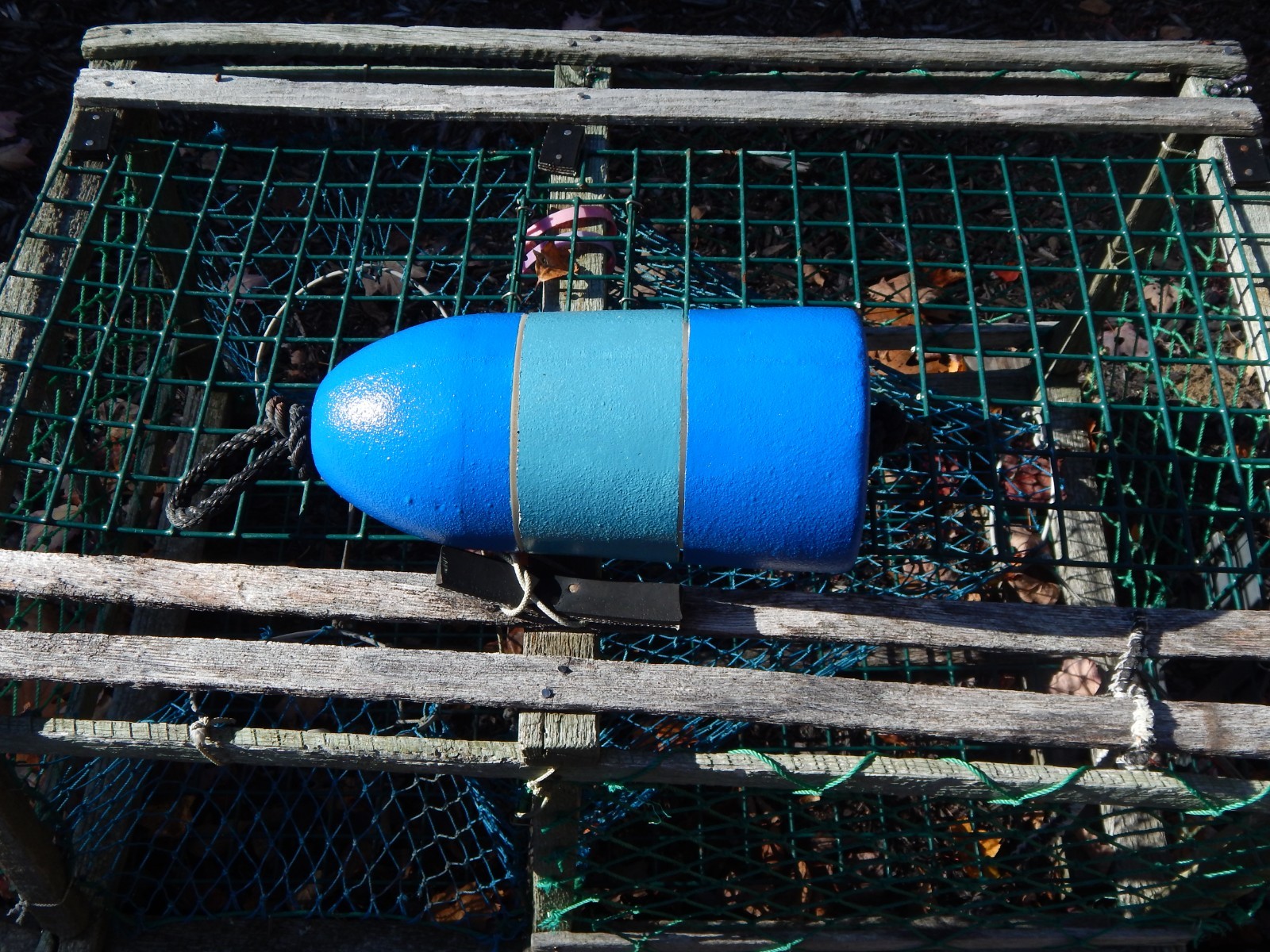 FREE SHIP 203 Maine Lobster BUOY nautical pot bouy float shore crab Lake CAPE