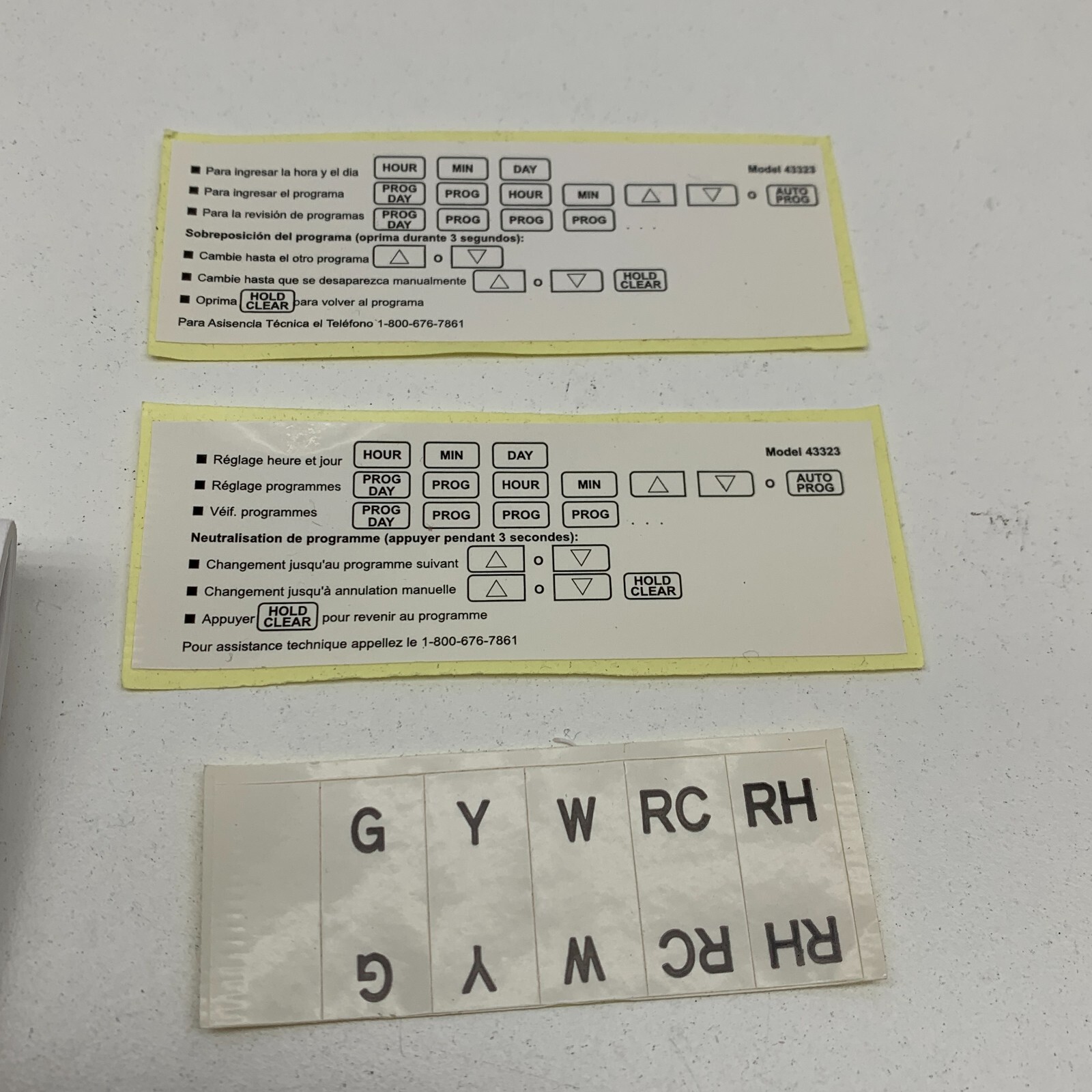 CTC 43323 Programmable Thermostat 7-Day with Indiglo Night Light