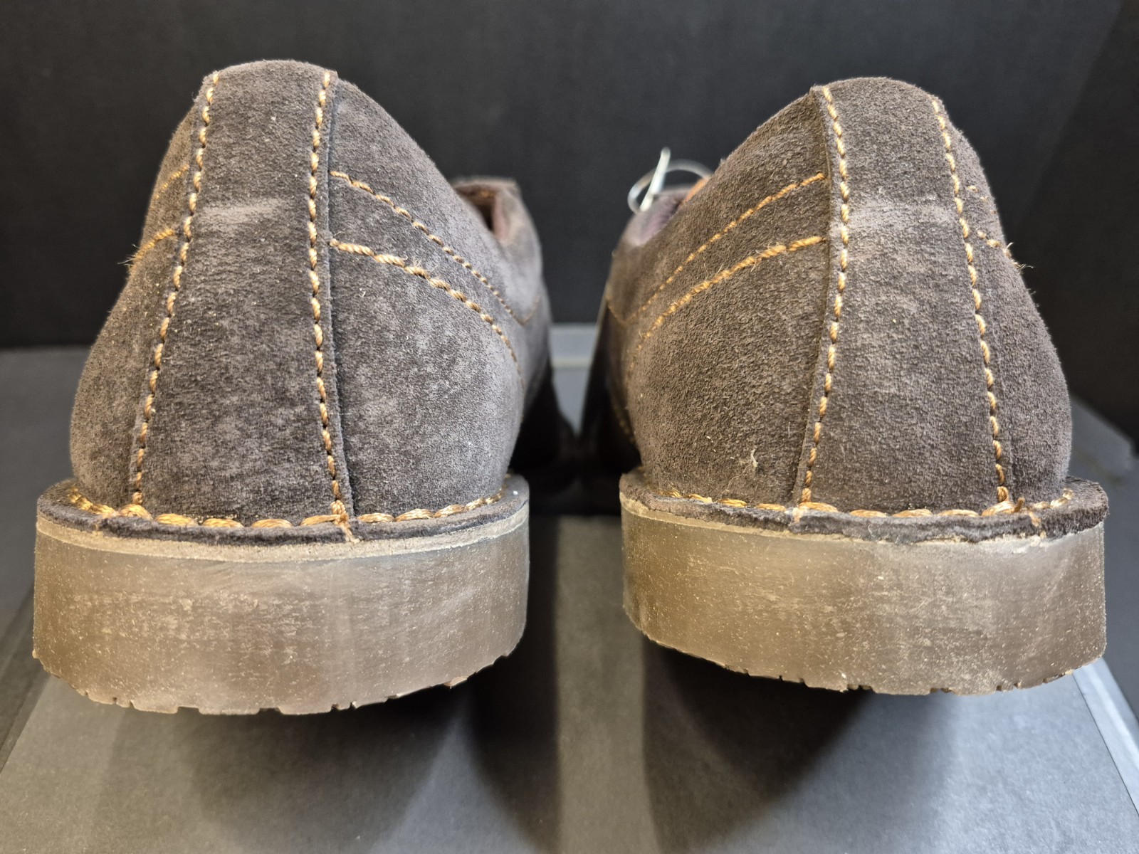 ROCKPORT ADIPRENE BY ADIDAS URBANEDGE CAP TOE BROWN SUEDE 10M V78320 NIB!