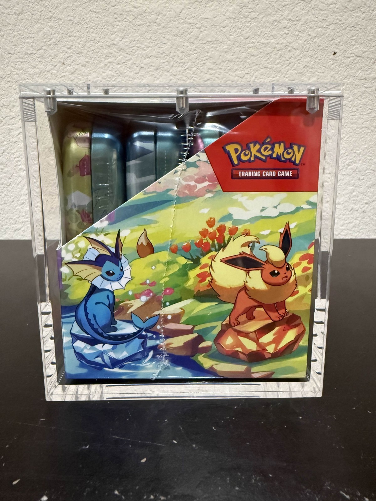 Pokemon 8 Mini Tin/ 10 Mini Tin Magnetic Protective Display Case UV-Resistant