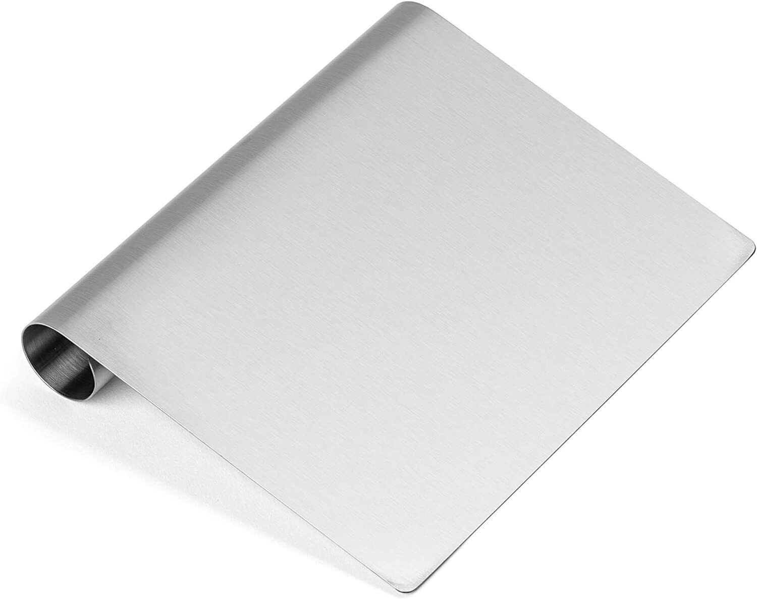 1Stainless Steel Bench Scraper / Chopper With Ruler Dough Cutter Chopper Kitchen