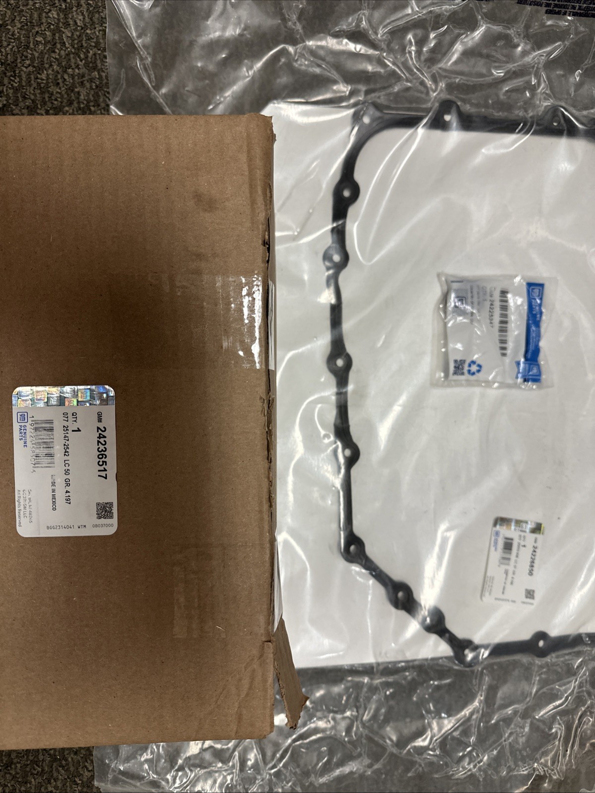 OEM GM TRANSMISSION FILTER KIT-Filter 24236517,Gasket 24226850,Seal 24225347*
