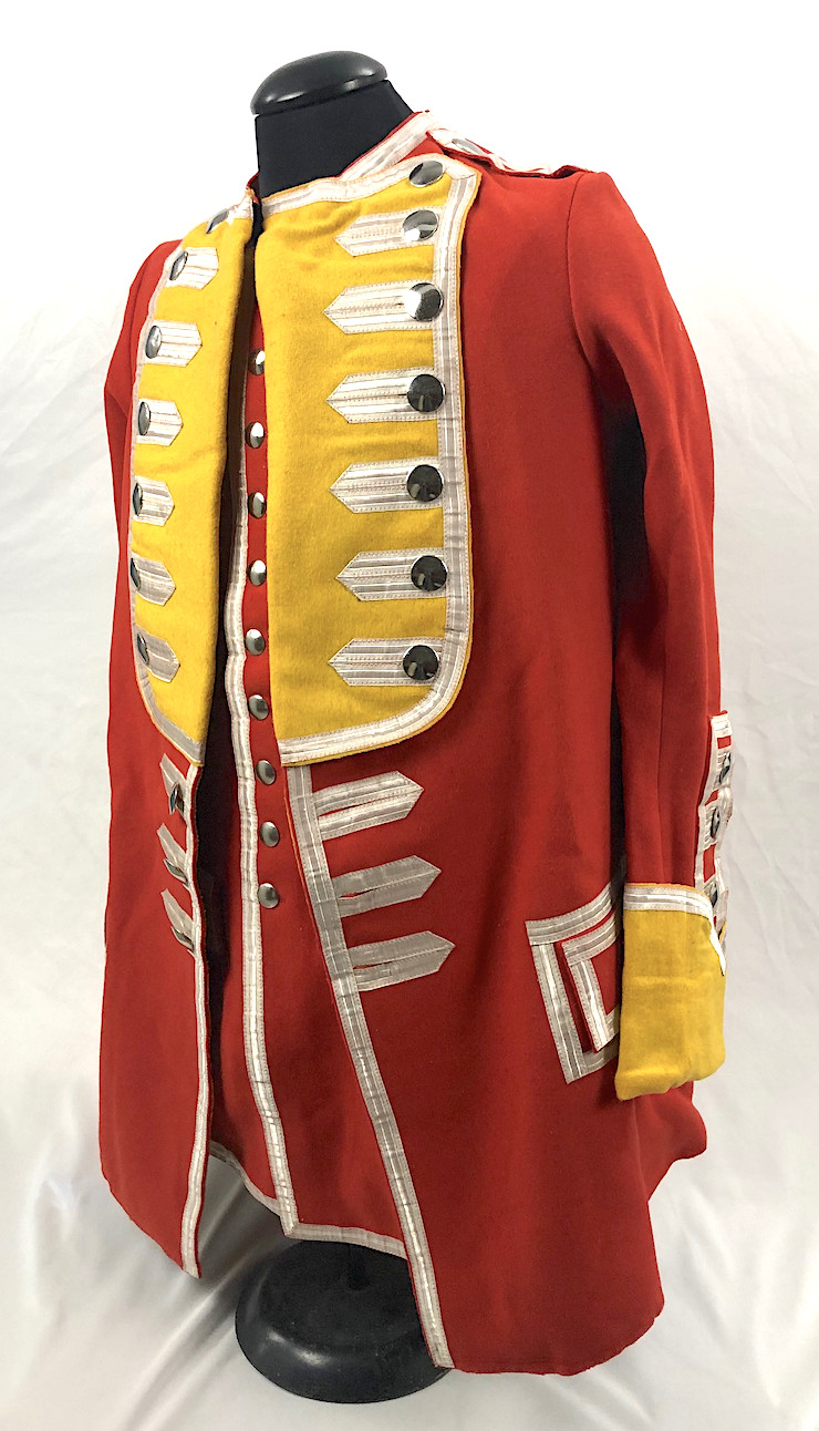 French & Indian War Officer's Coat - 44th Regiment Size 42 / Large