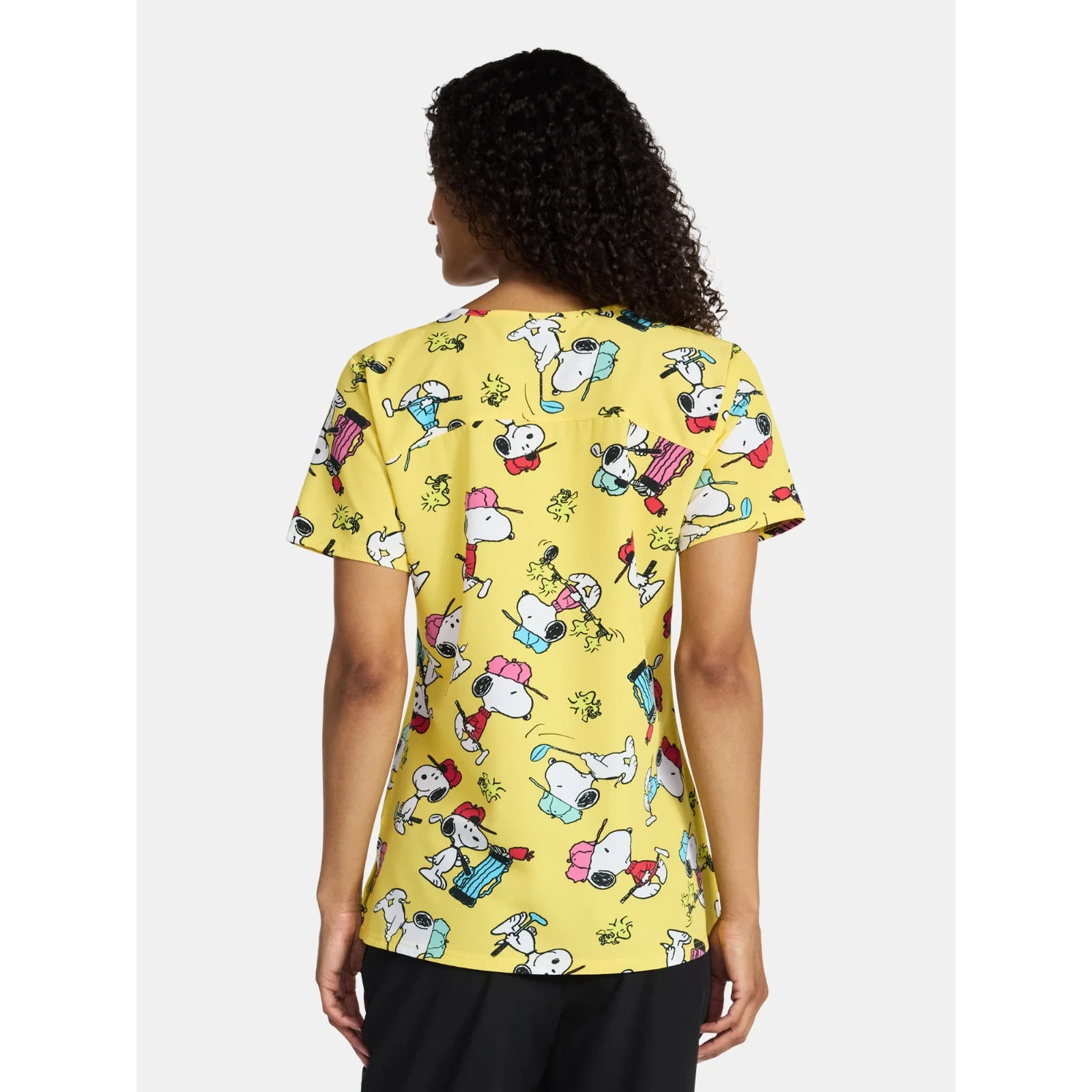 PEANUTS SNOOPY GRAPHIC SCRUB TOP ASST SIZES BRAND NEW
