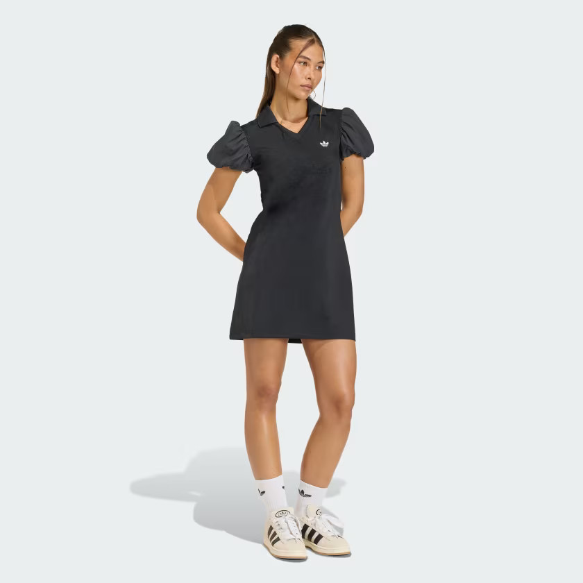 adidas women DRESS WITH BALLOON SLEEVES