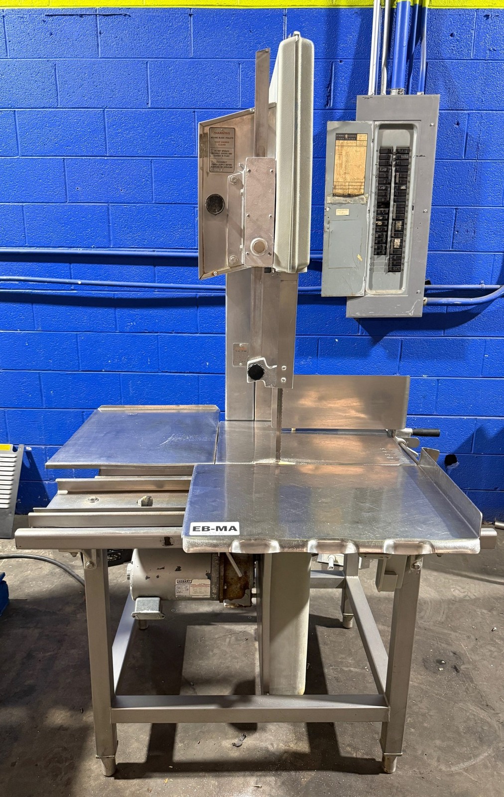 HOBART 5801 MEAT BAND SAW HEAVY DUTY ELECTRIC BONE CUTTING BUTCHER MACHINE