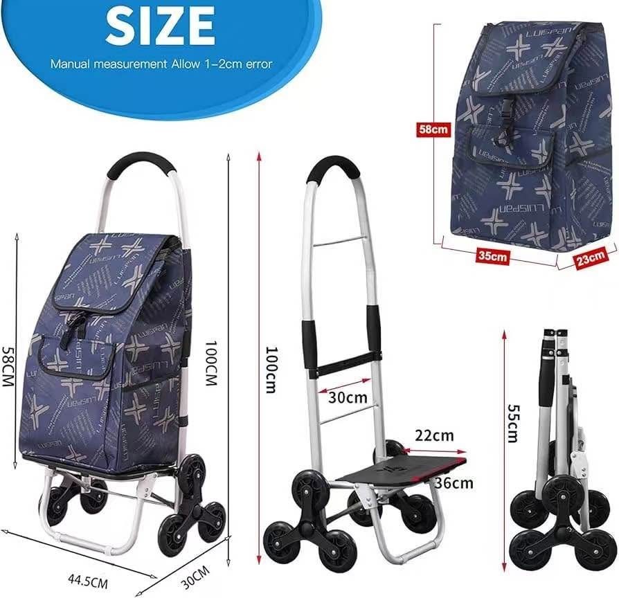 Shopping Carts for Groceries Aluminium Lightweight