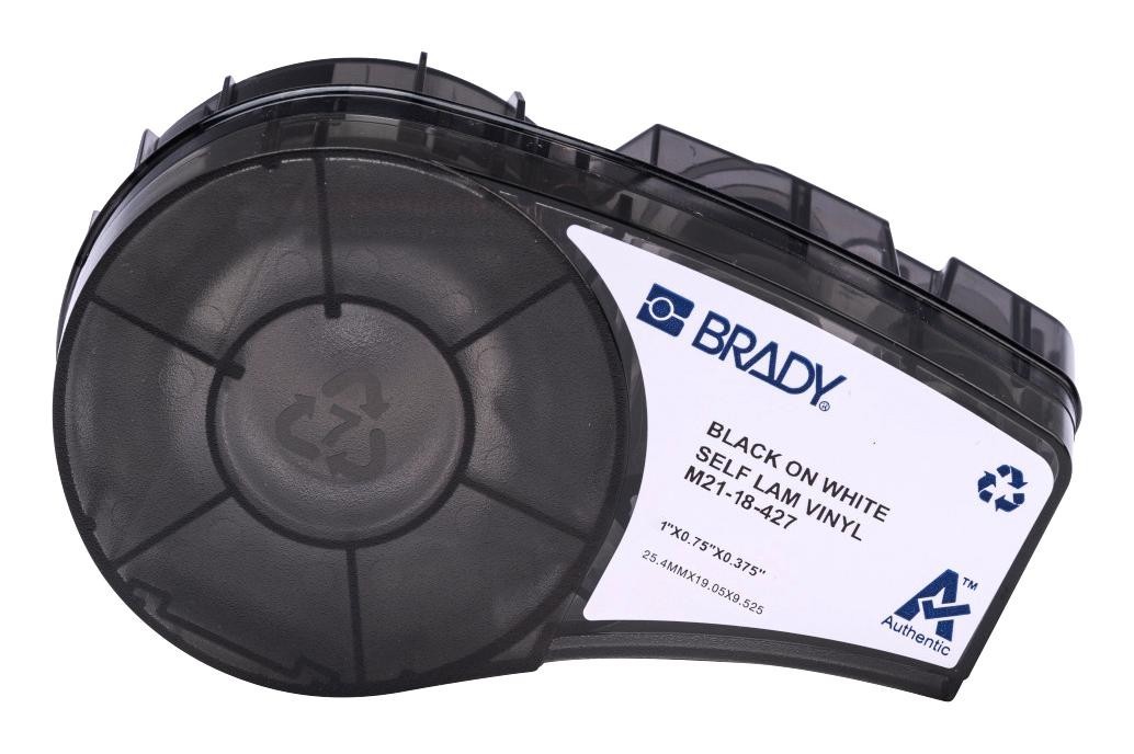 Brady M21-18-427 Self Laminating Wire Labels 0.75" x 1.5" BMP21 M210 NEW