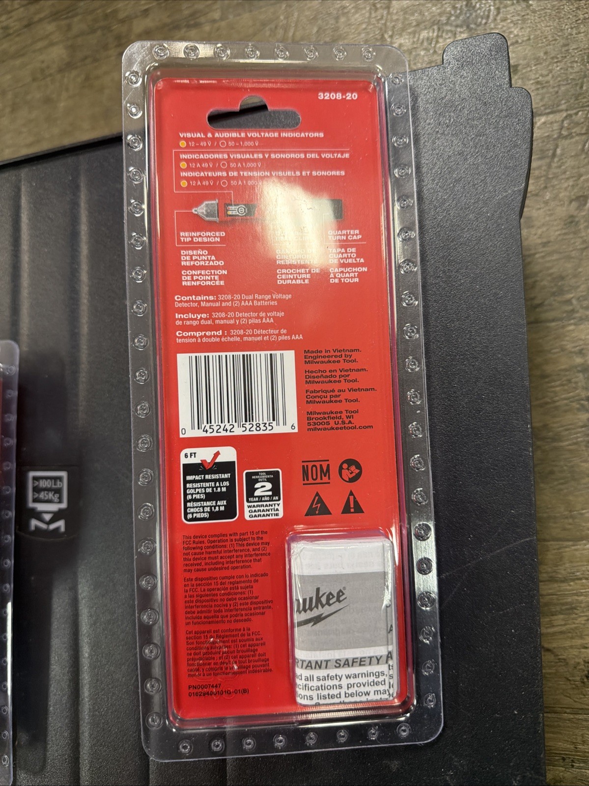 Milwaukee 3208-20 Dual Range Voltage Detector