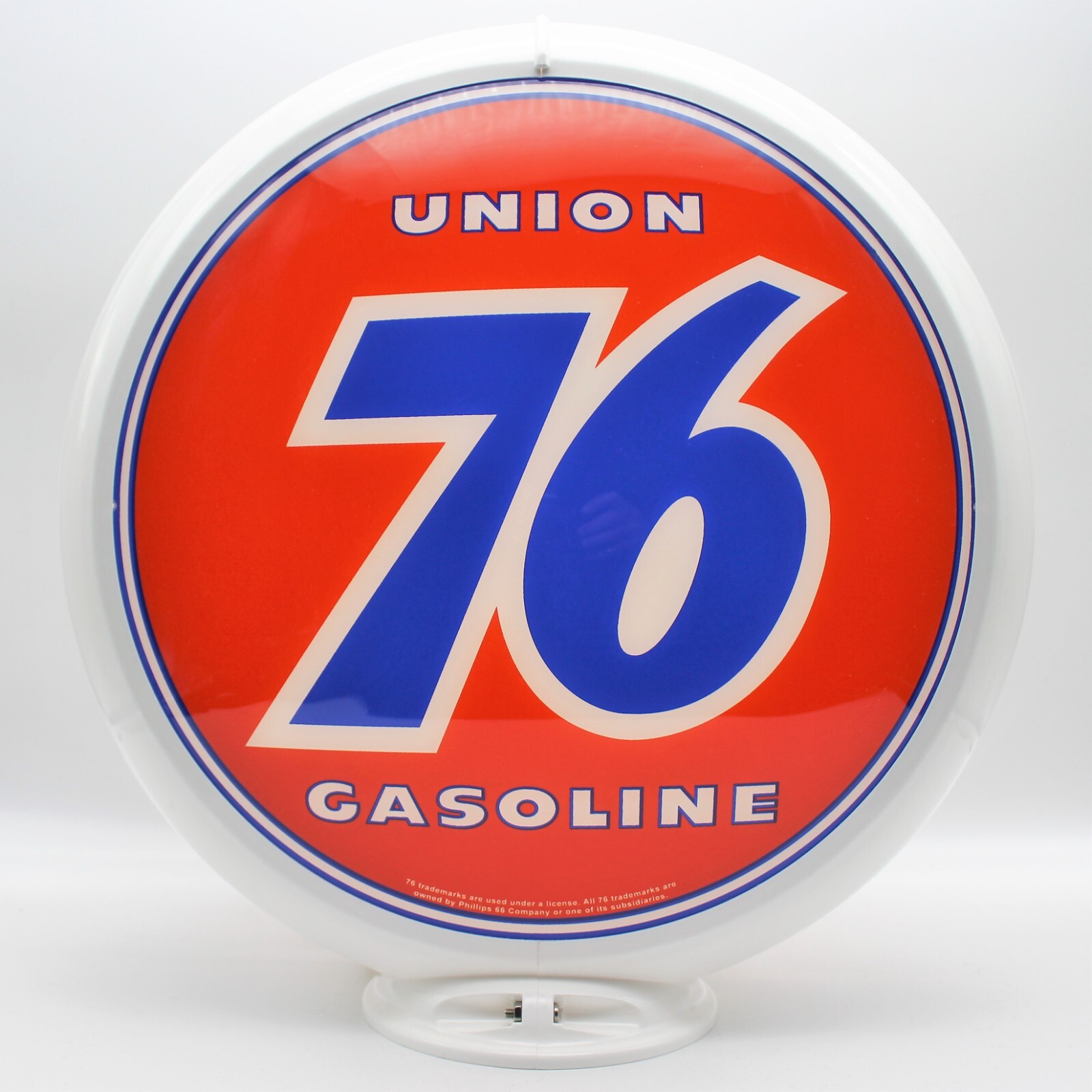 UNION 76 - 13.5" Gas Pump Globe - SHIPS FULLY ASSEMBLED! MADE IN THE USA!