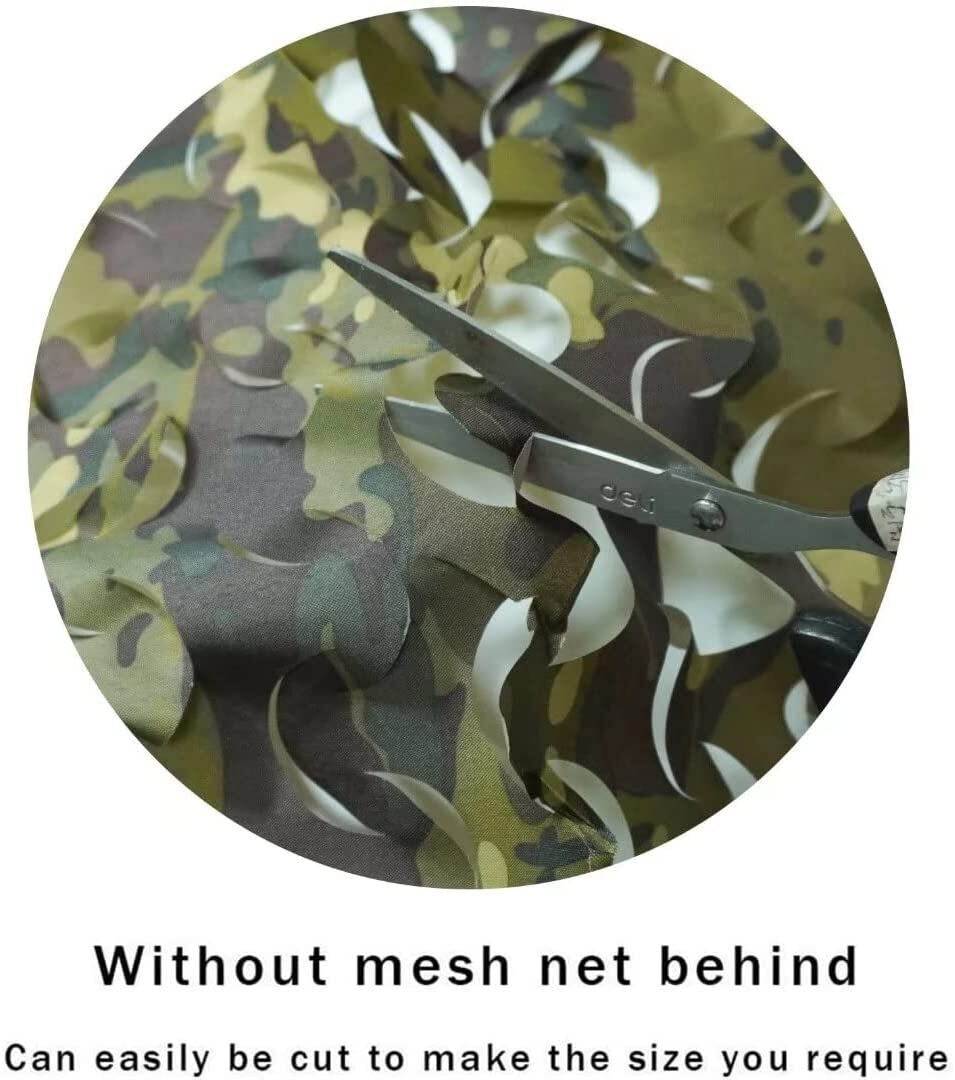 Camo Netting, Camouflage Net Blinds Great for Sunshade Camping Shooting Hunting