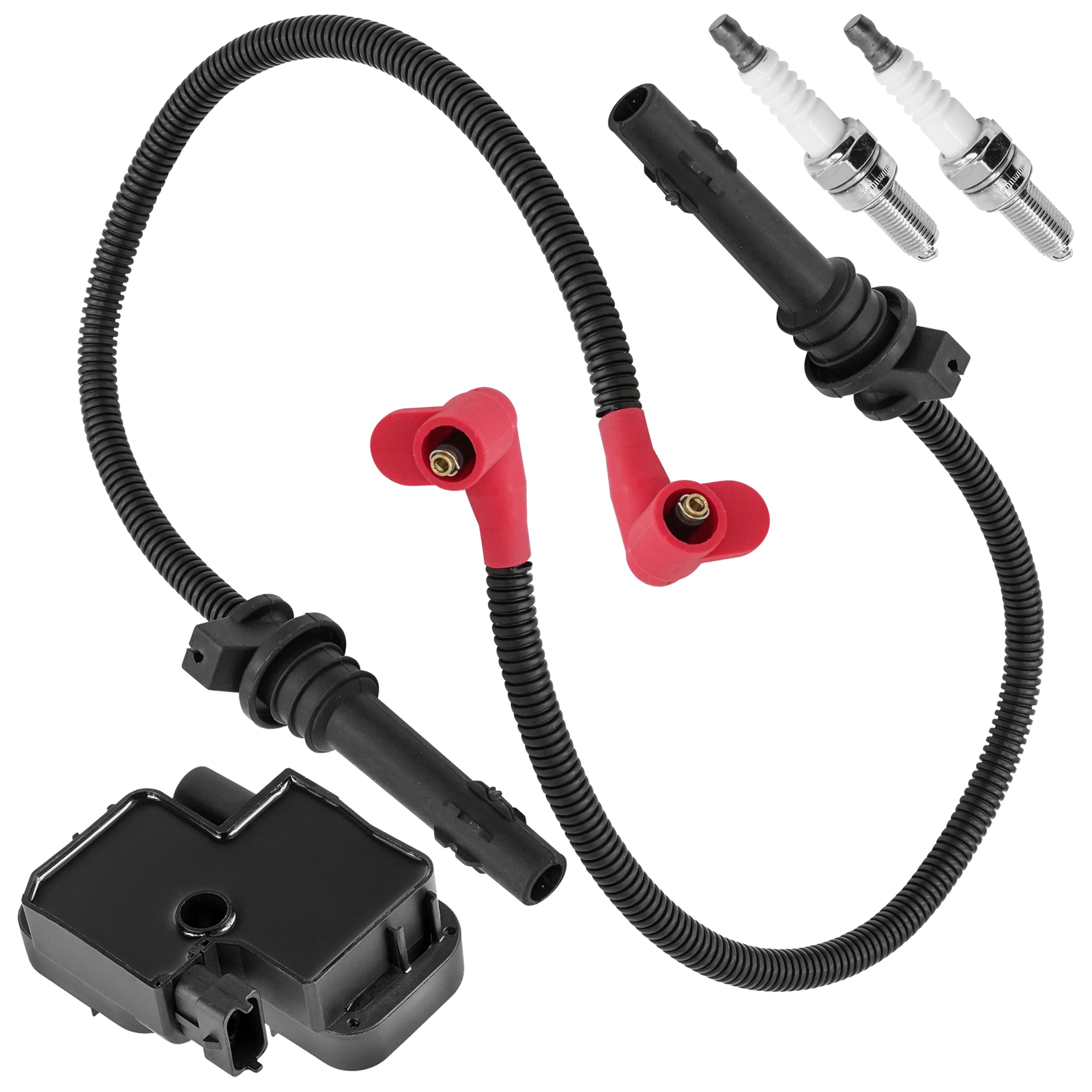 Ignition Coil & Wires For Polaris Ranger Crew 1000 / Crew XP 1000 / XP 1000 2021