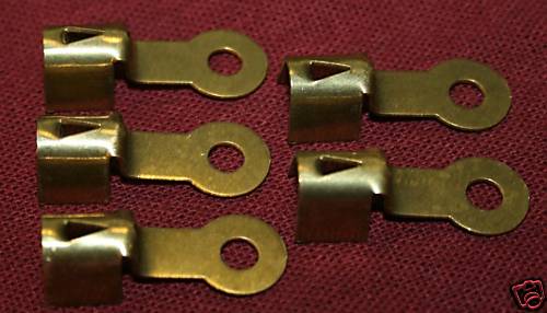 Brass Spark Plug Wire Ends Clips Crimp terminals fits Maytag Briggs Hit & Miss