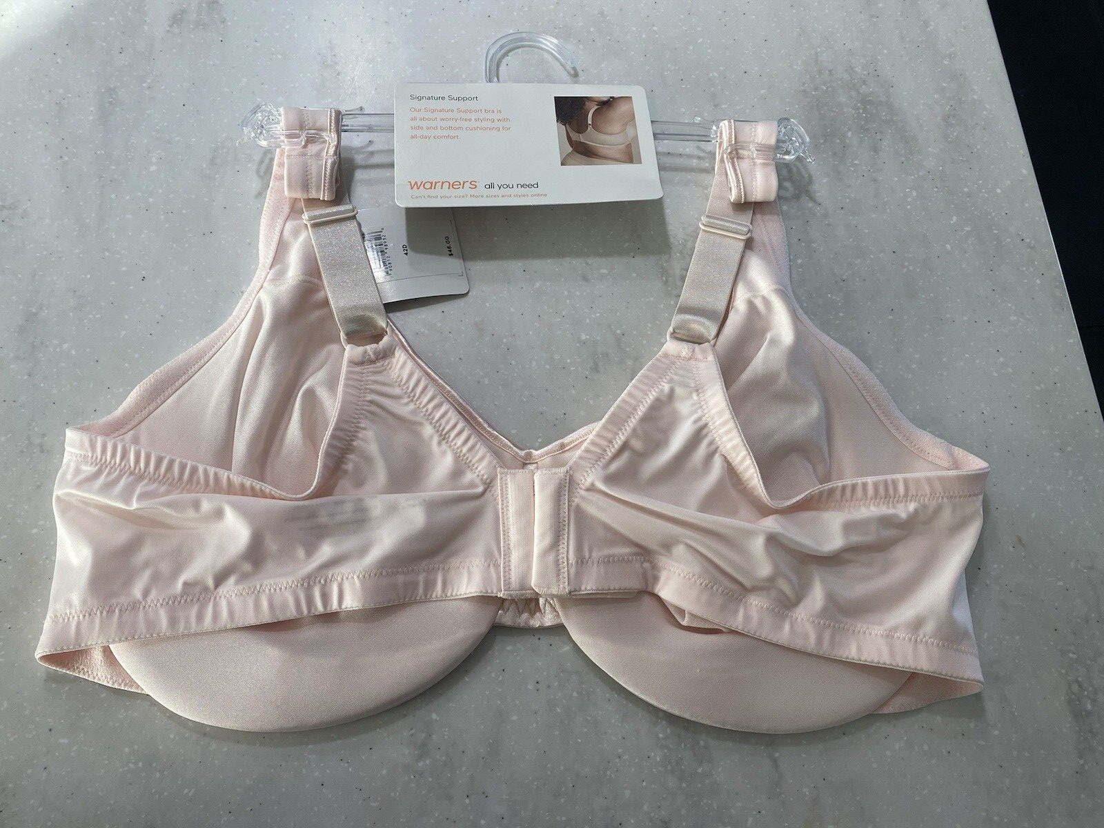 Warners SIGNATURE SUPPORT BRA cushioned underwire stretch 35002A BRAND NEW