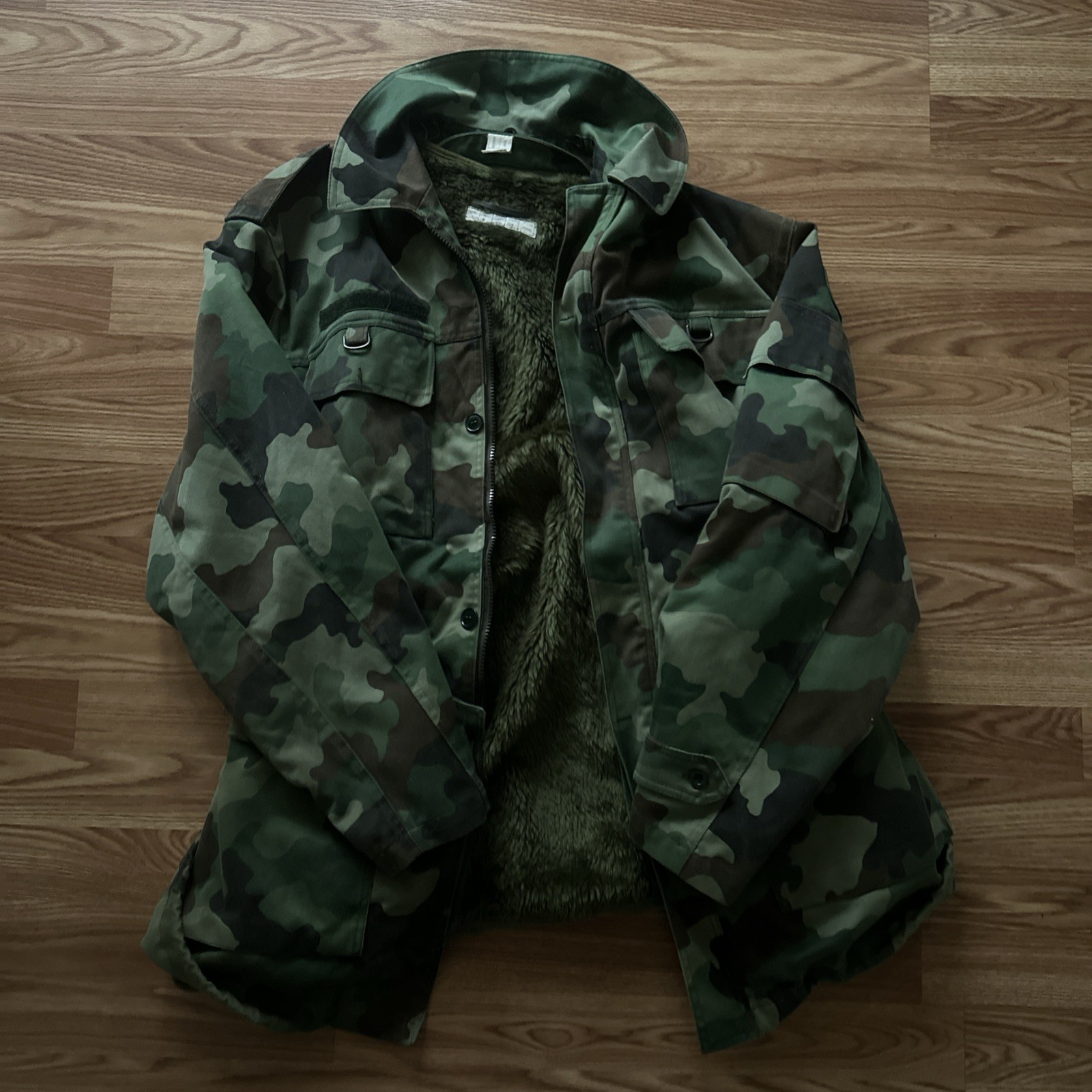Serbian Woodland Parka - Large (104cm) / 178