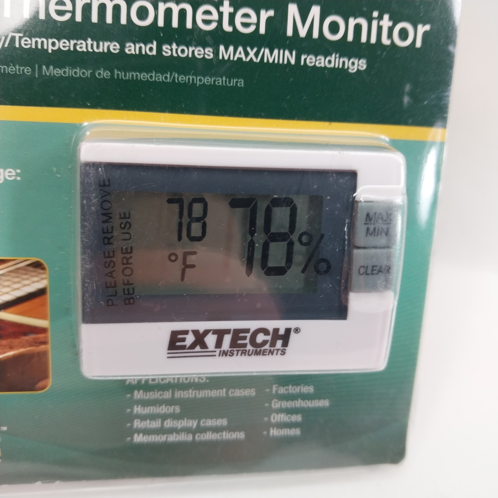 EXTECH Hygro-Thermometer Monitor RHM15 - Free Shipping