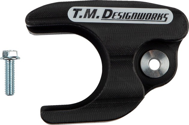 TM Designworks Front Chain Slider Black #YCP-450-BK for Yamaha YFZ450
