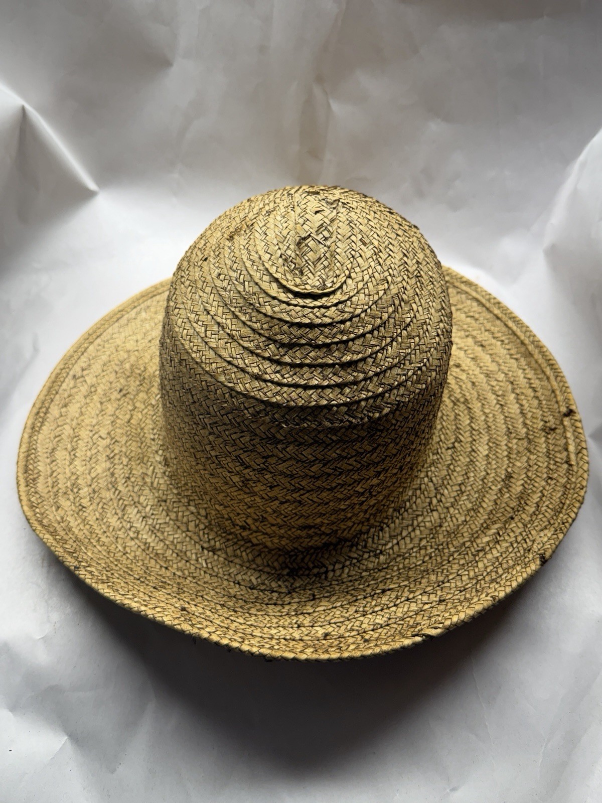 Civil War Church Chaplain Officer Straw Slouch Hat Cap Kepi 100% Authentic