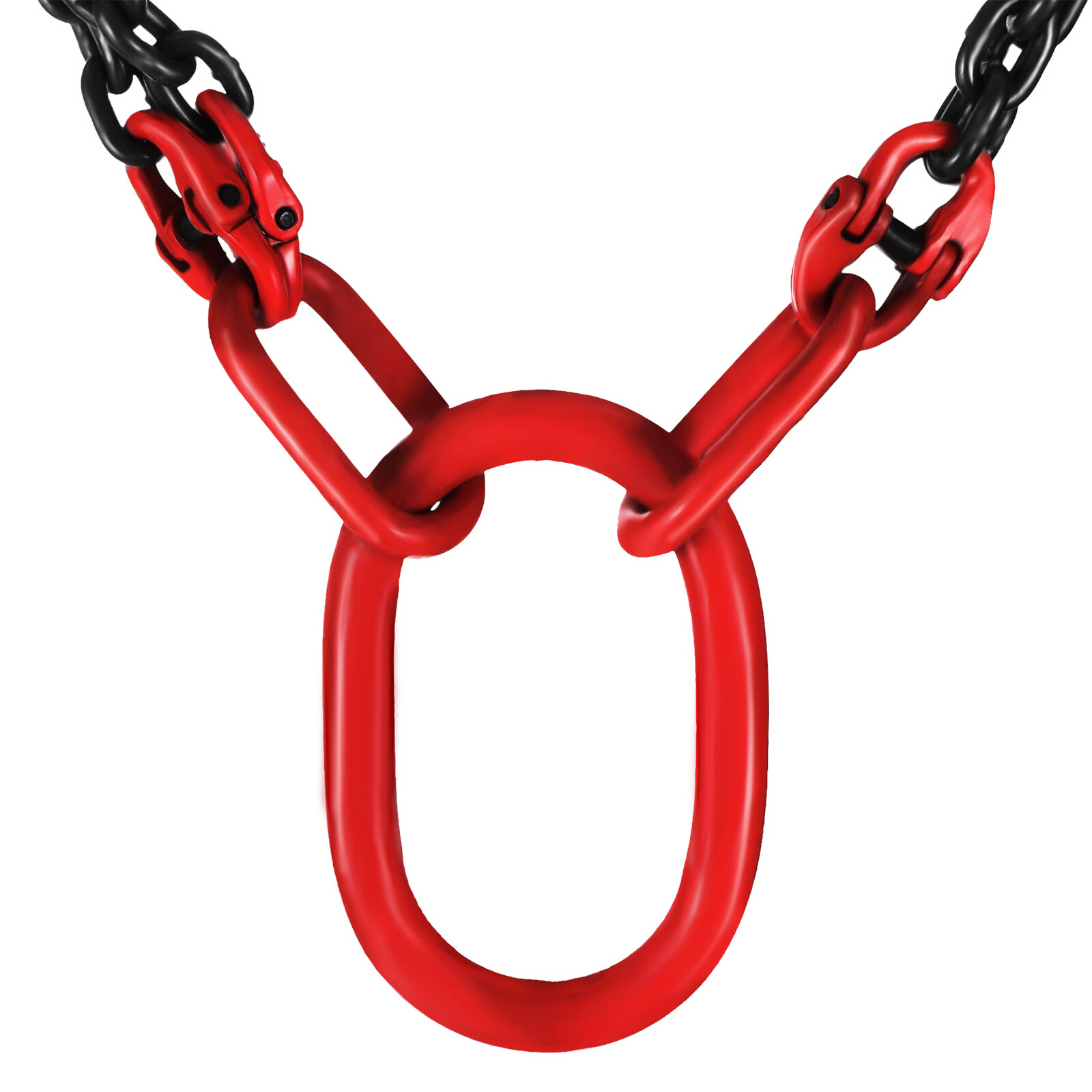 VEVOR 5/16" 5FT Chain Sling 4 Legs with Sling Hooks G80 Lifting Chain Sling