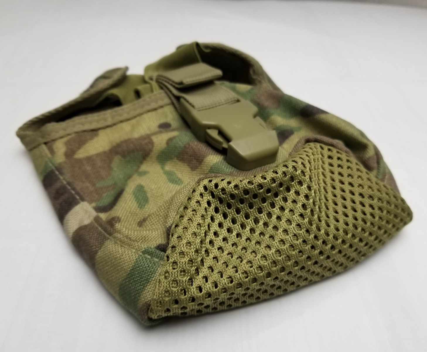 Military Style Rothco OCP Multicam MOLLE 1 QT MESH Canteen Pouch NEW