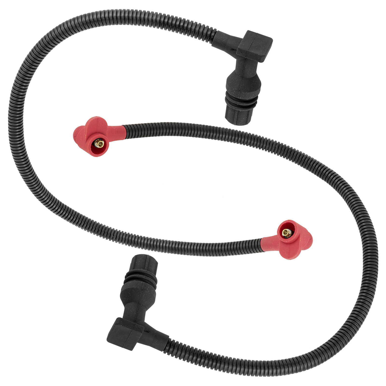 Fits Polaris RZR 800 Ignition Coil Spark Plug Wire 52 and 59.3 cm EFI 2011-2014