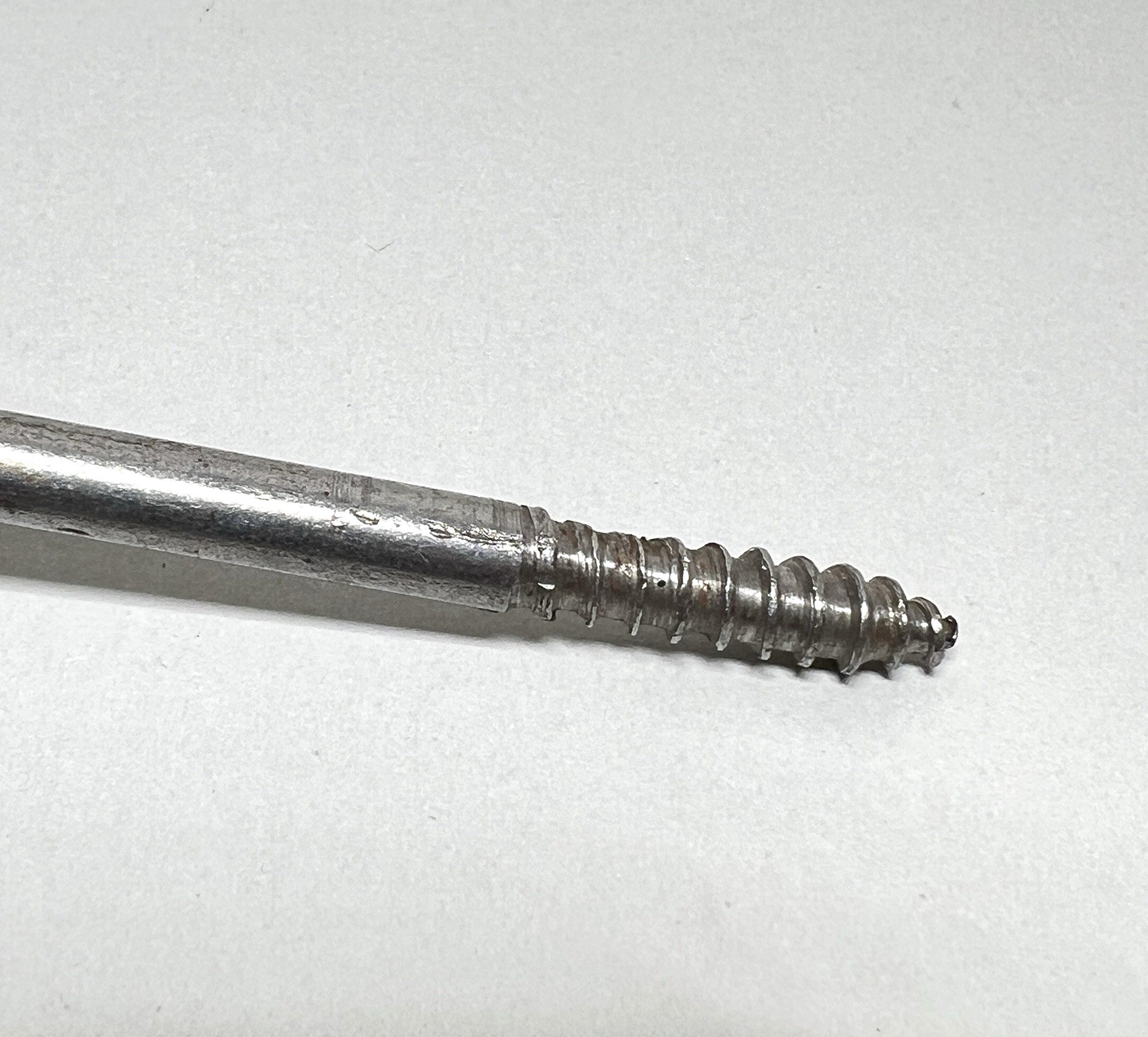 Victorian Sulfide Glass Red Star Threaded Picture Frame Wall Nail Antique