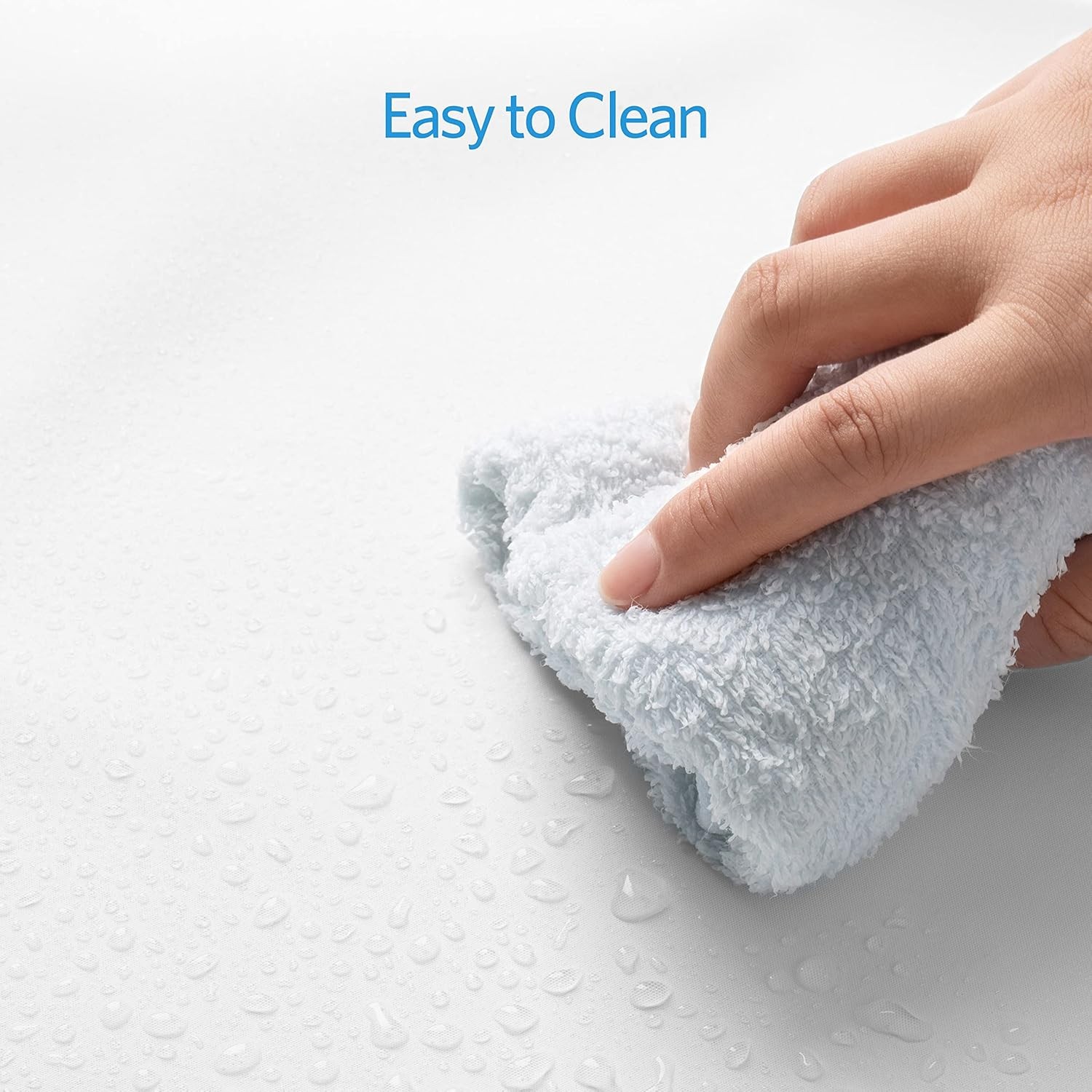 CLEAR SHOWER CURTAIN LINER Premium PEVA Heavy Duty Bathroom Waterproof 72'x72"