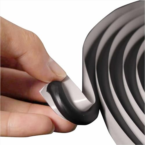 2Pcs 13 Ft Butyl Sealant Tape, Waterproof Butyl Rubber Sealant, 13ft x 1/4 in