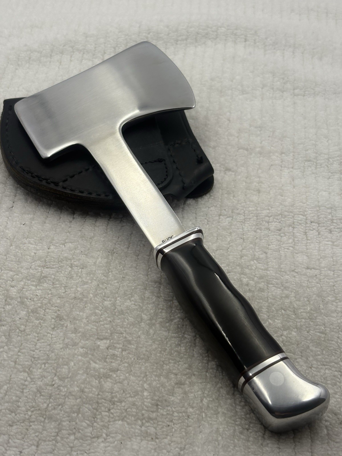 Buck USA 1961-1967 One Line Hatchet 10 1/8" Long With Sheath