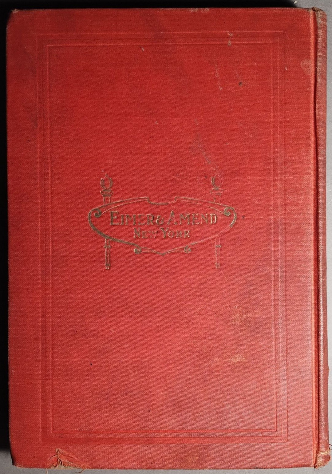 1910 Eimer & Amend Chemical Assay Laboratory Apparatus Supplies Catalog S-12