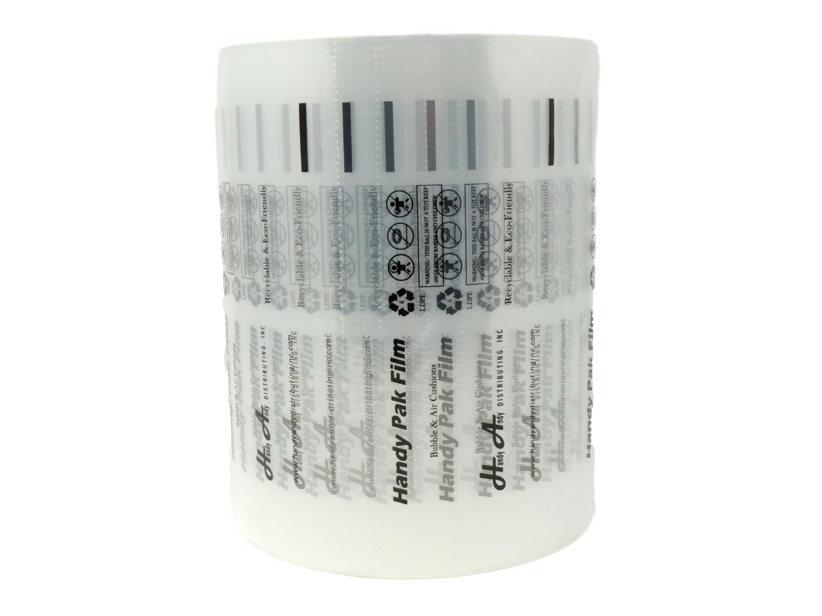 4x8 AIR PILLOW CUSHION FILM FOR MINI PAK'R MACHINE 656ft 200m ROLL NEW