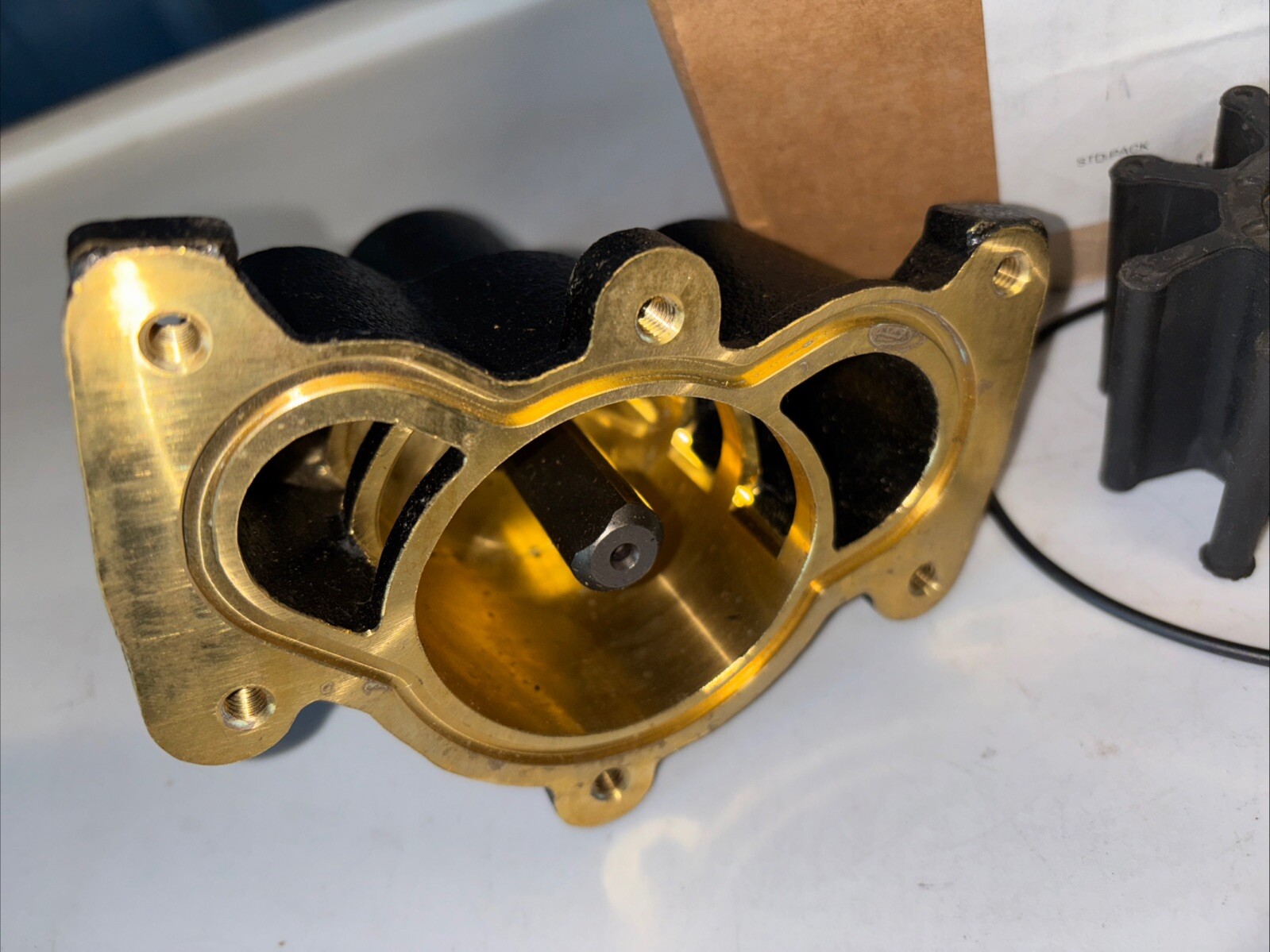 SIERRA 18-3160-1 NEW MERCURY MERCRUISER BRASS SEAWATER PUMP 46-862914A13 LOT B03