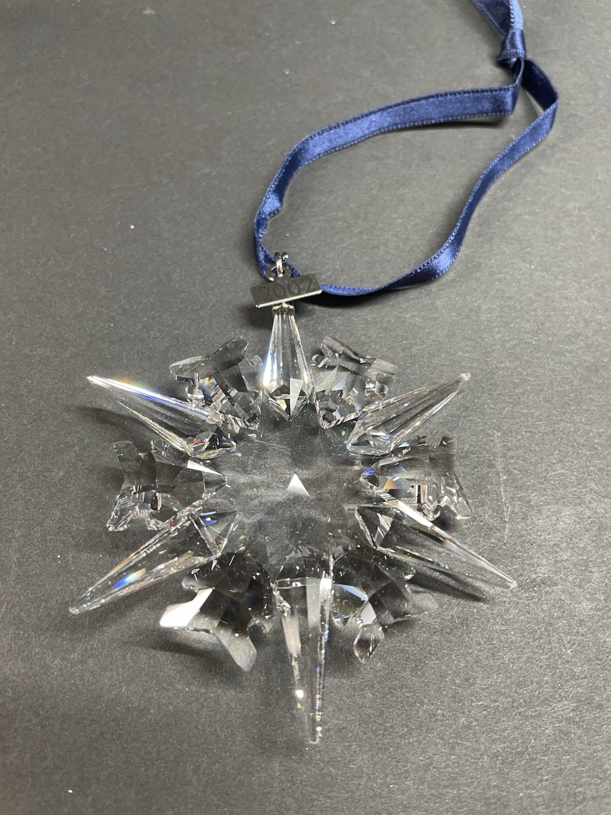 Swarovski Crystal 2002 Large Annual Edition Christmas Holiday Ornament 288802