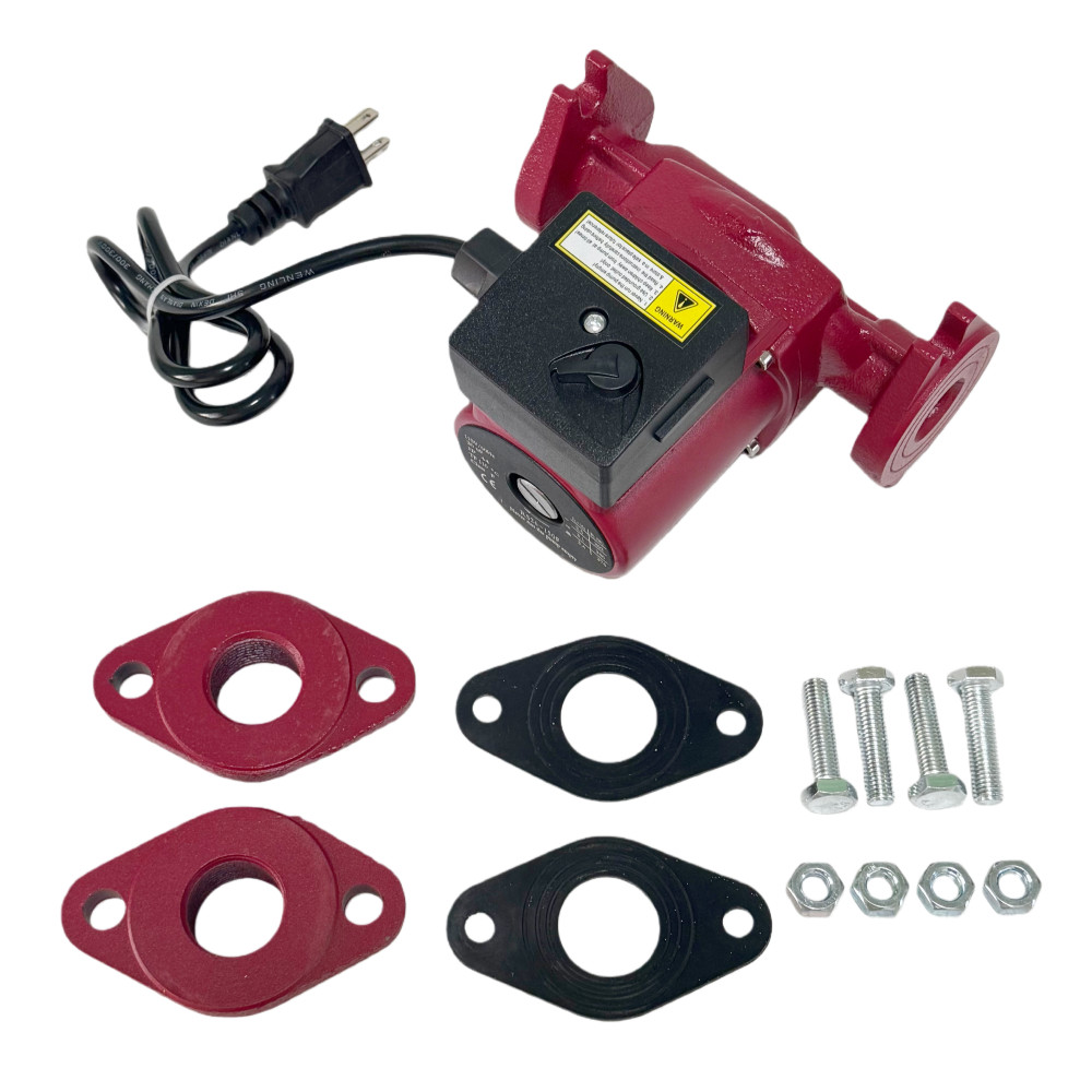 Cast Iron Circulator Pump 115V 1/3 HP Cast Iron For Grundfos 95906630 UPS26-150F