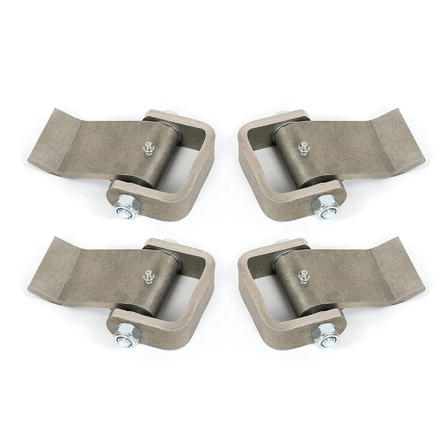4pcs Door Hinges Heavy Duty Greaseable Dump Truck Trailer Strap Style Gate