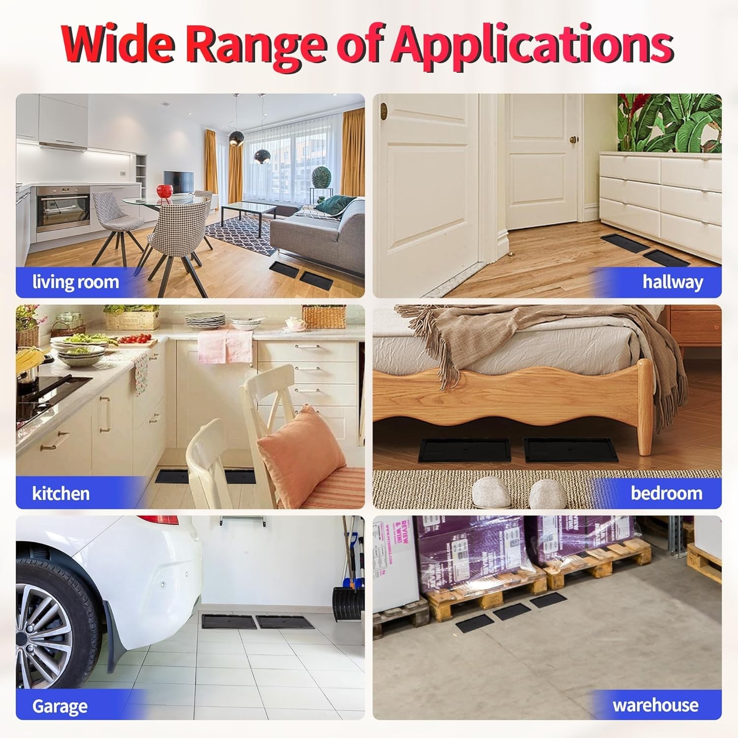 Mouse Glue Traps 6 Packs Large Glue Traps for Mice and Rats Indoor Sticky Traps