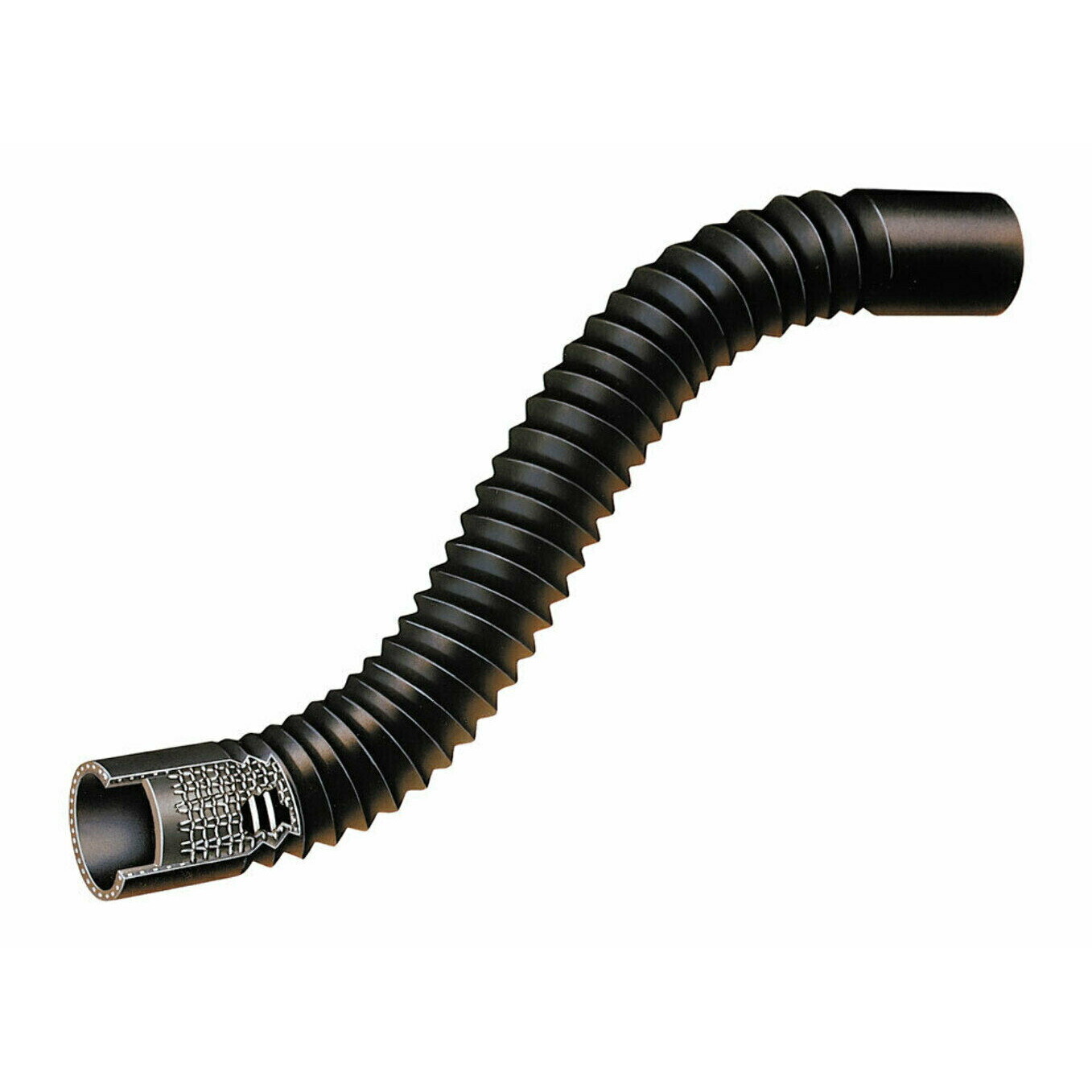 Lower Radiator Hose Flexible 1-3/4” ID x 16.5” Long Coolant Hose Modified IMCA