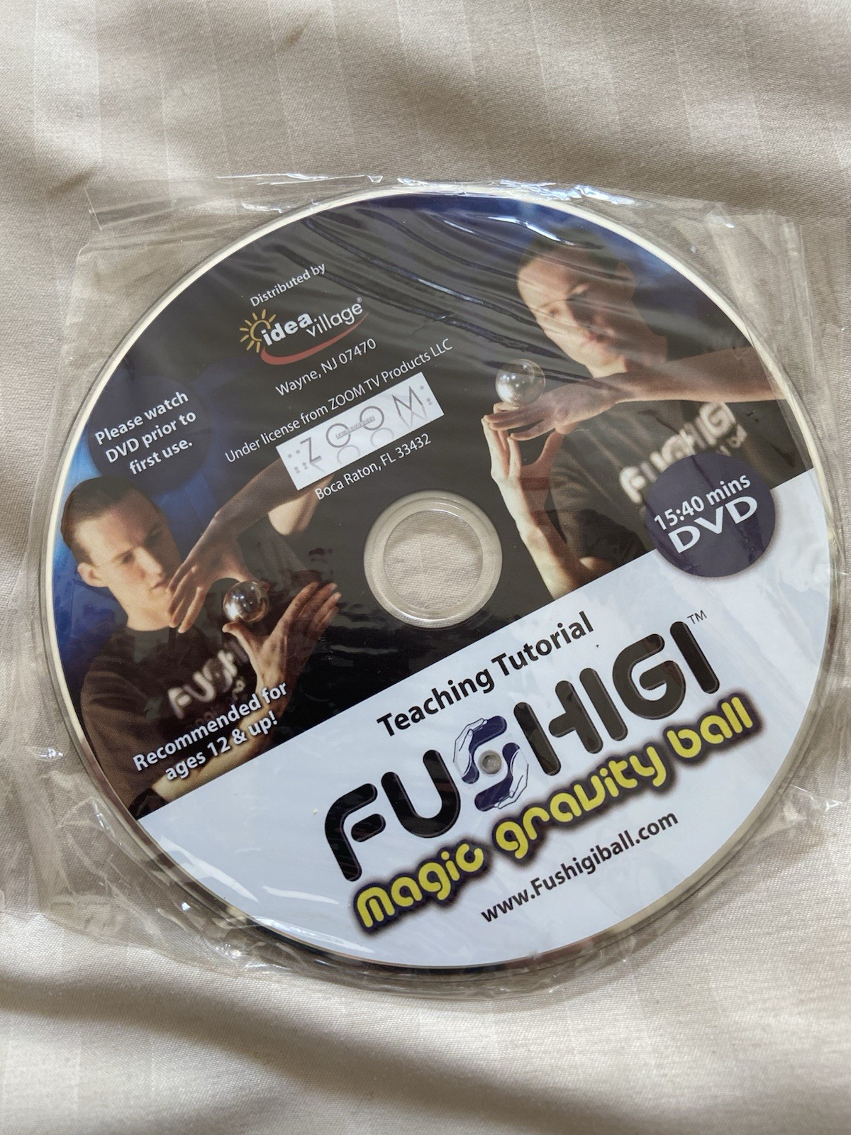 FUSHIGI Magic Gravity Ball AS SEEN ON TV - Ball/DVD/Instruction