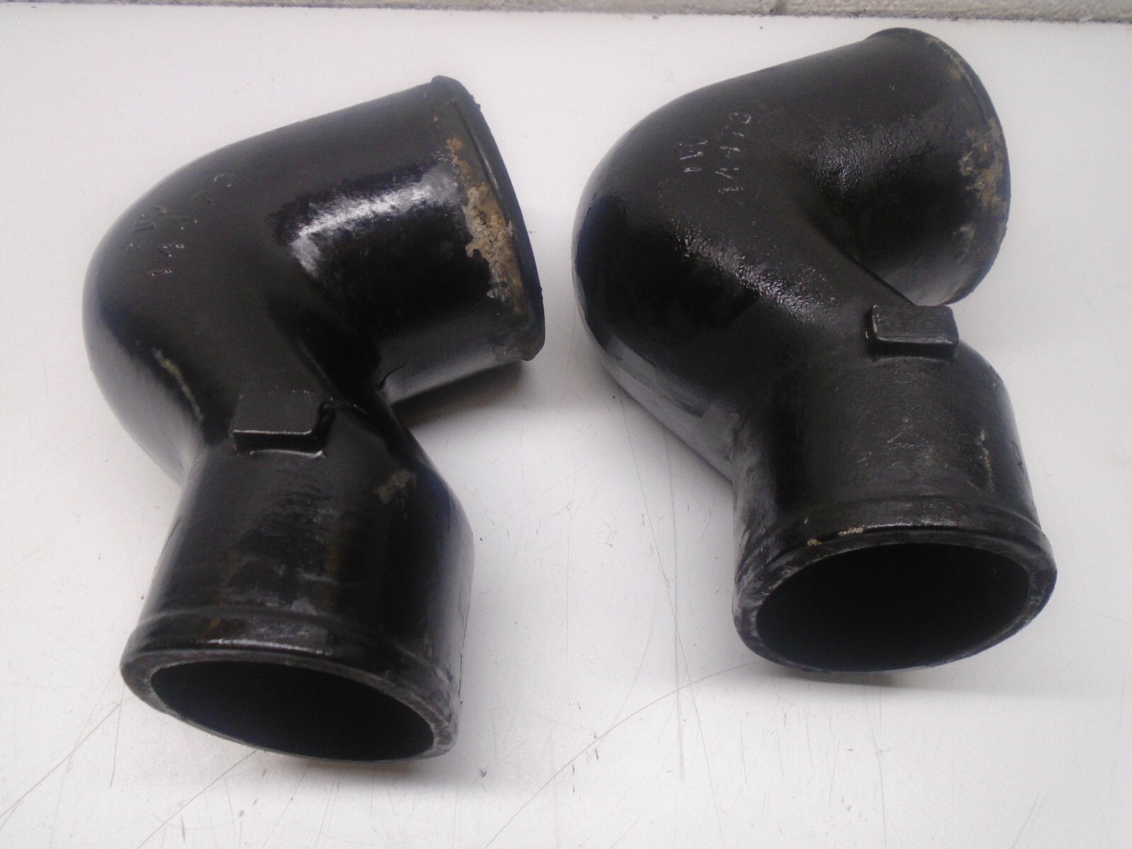 W3 Mercruiser 14478 Exhaust Elbow Riser 4.3L V6 Set of 2