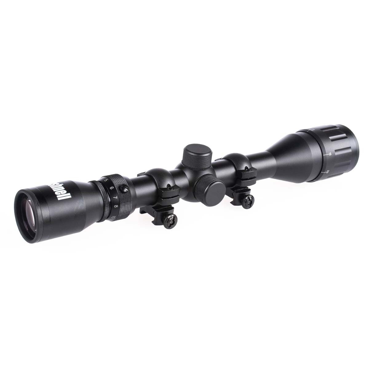 BUSHNELL 4-12X40AO SHARPSHOOTER SCOPE & RINGS MULTI-X RETICLE (BUS764124)