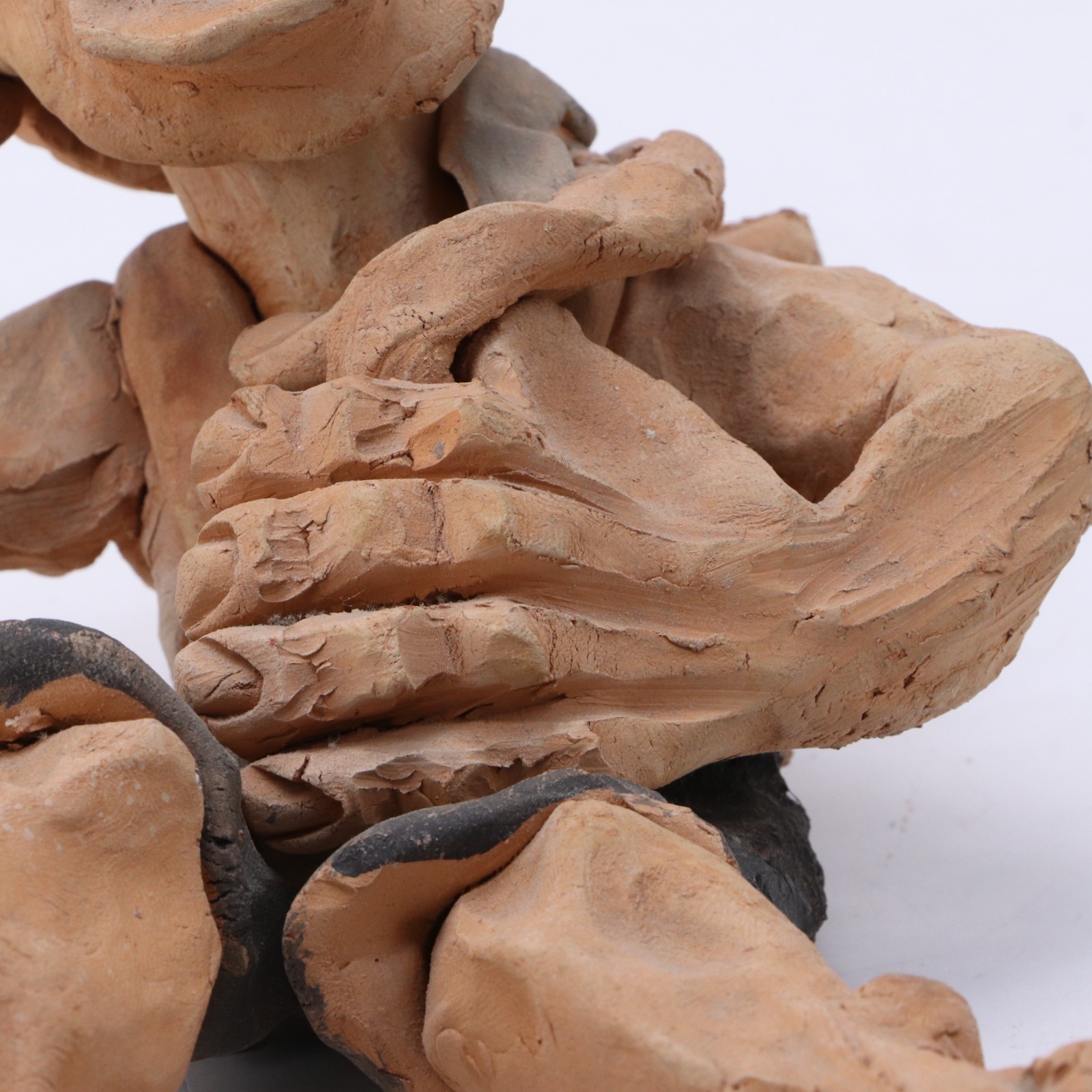 Quechuan Edilberto Merida Cusco Peru Sculpture Peruvian Folk Art Clay Pottery