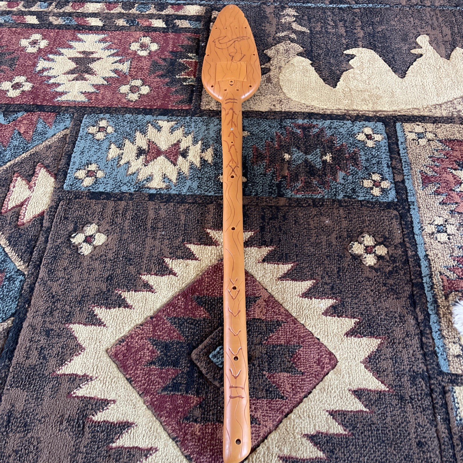 Moana Magical Oar Paddle Toy 36" Lights & Sound Tested and Working Disney