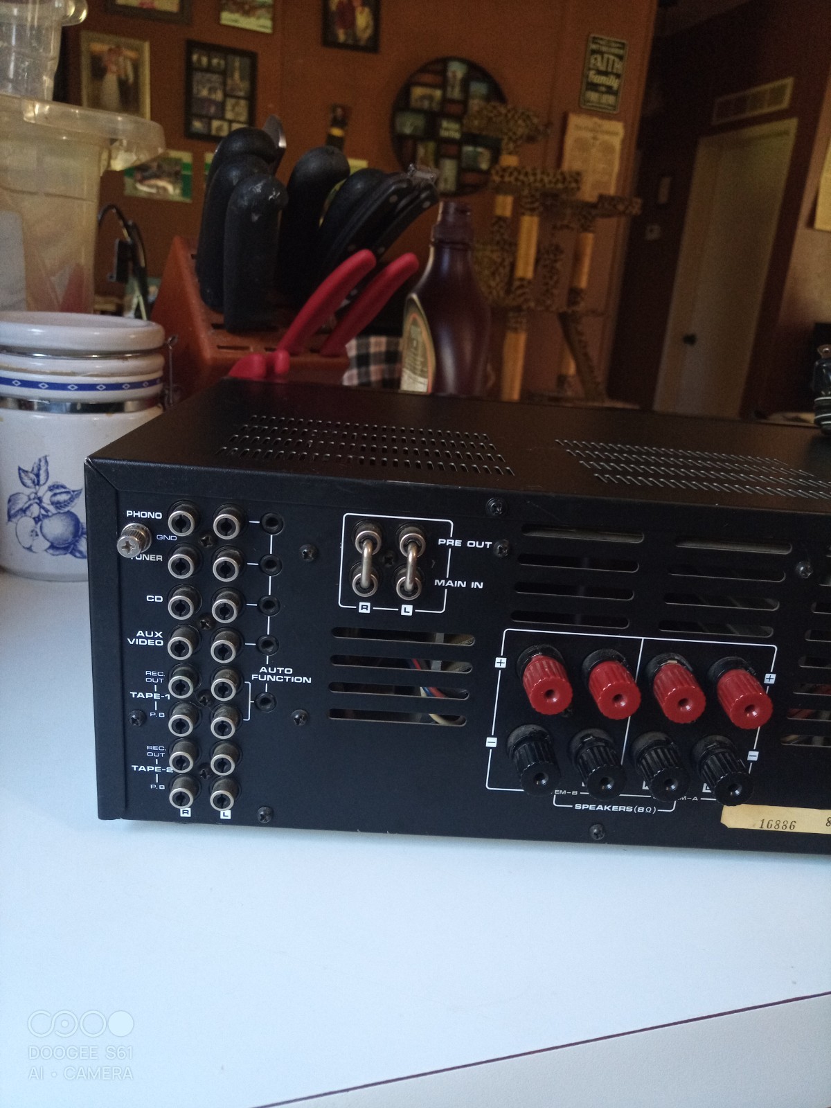 Fisher integrated amplifier CA-276. 150 WPC Bench tested, new caps