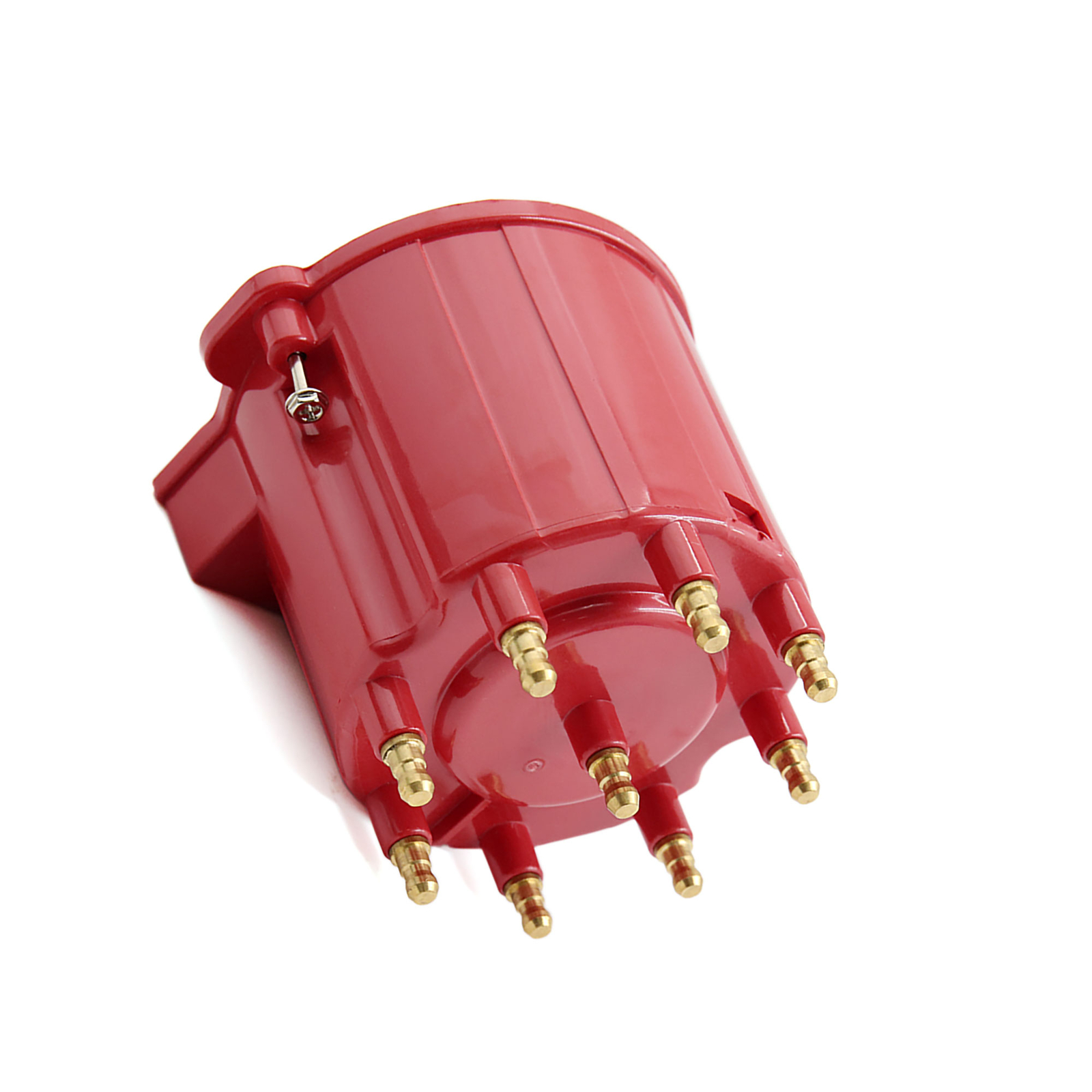 8406 Red Ignition Distributor Cap and Rotor External Coil for Chevrolet for GMC